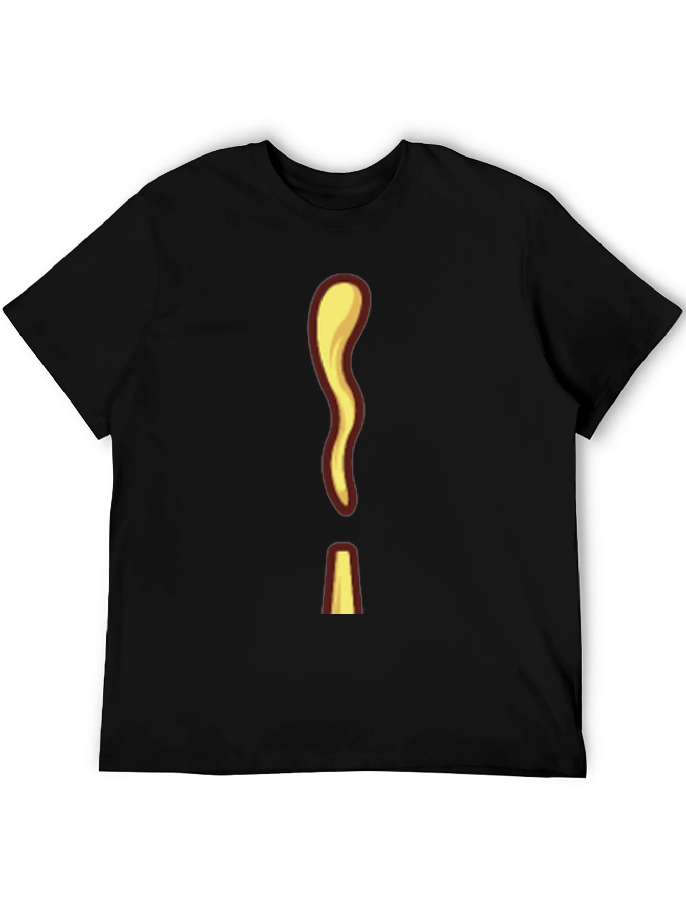 Unique Cartoon Exclamation Mark Graphic Tee