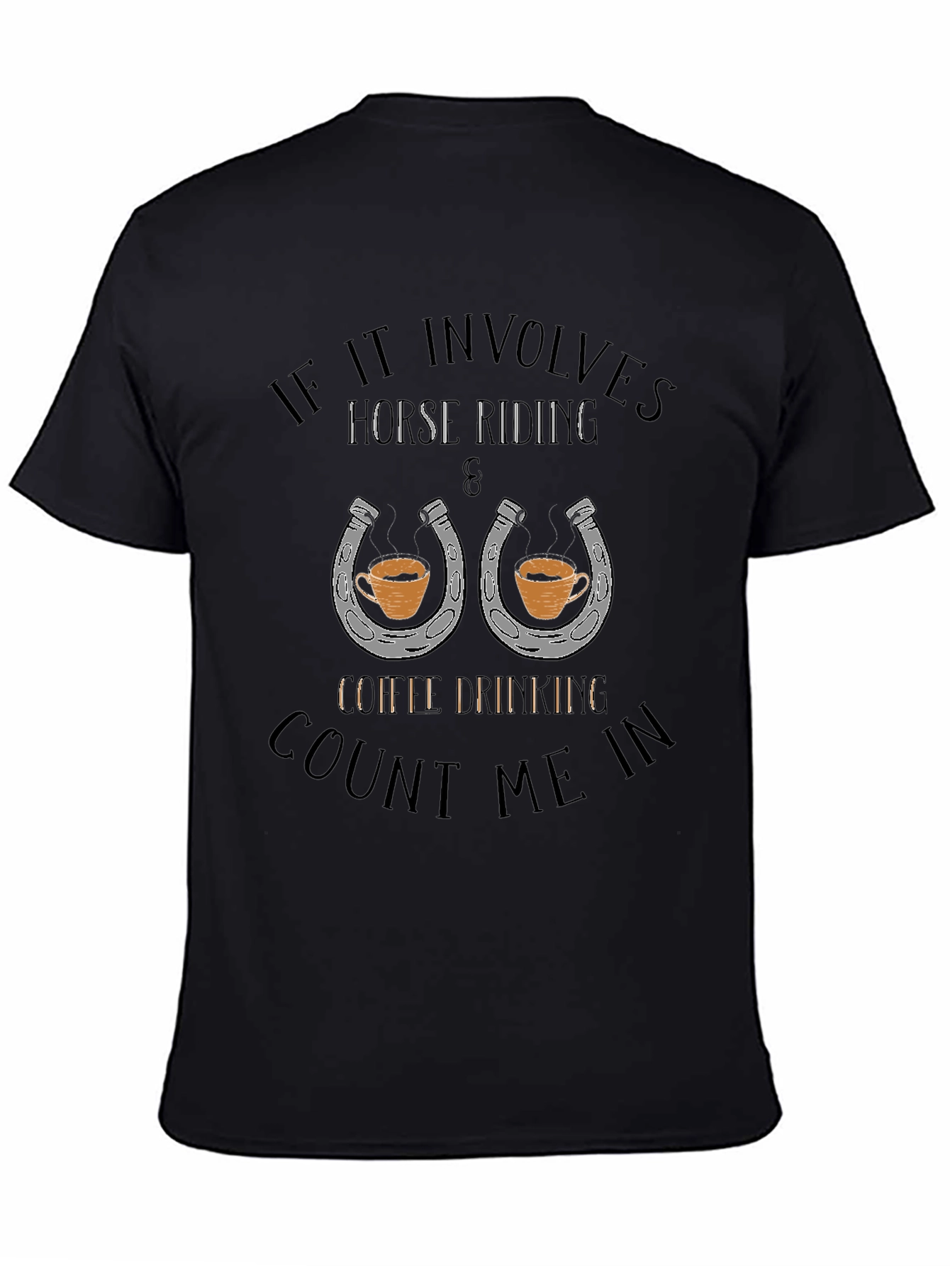 Horse Riding & Coffee T-Shirt