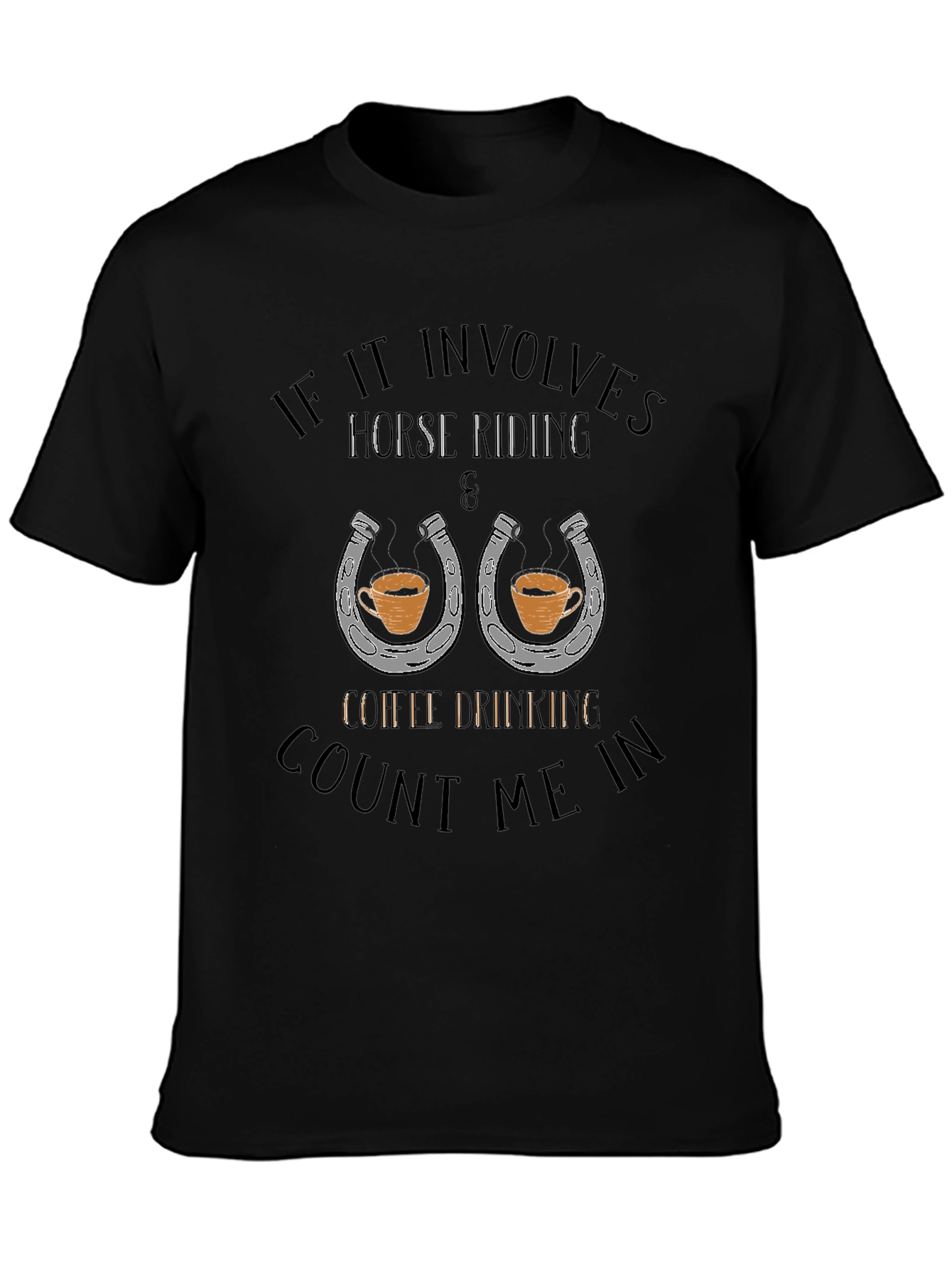 Horse Riding & Coffee T-Shirt
