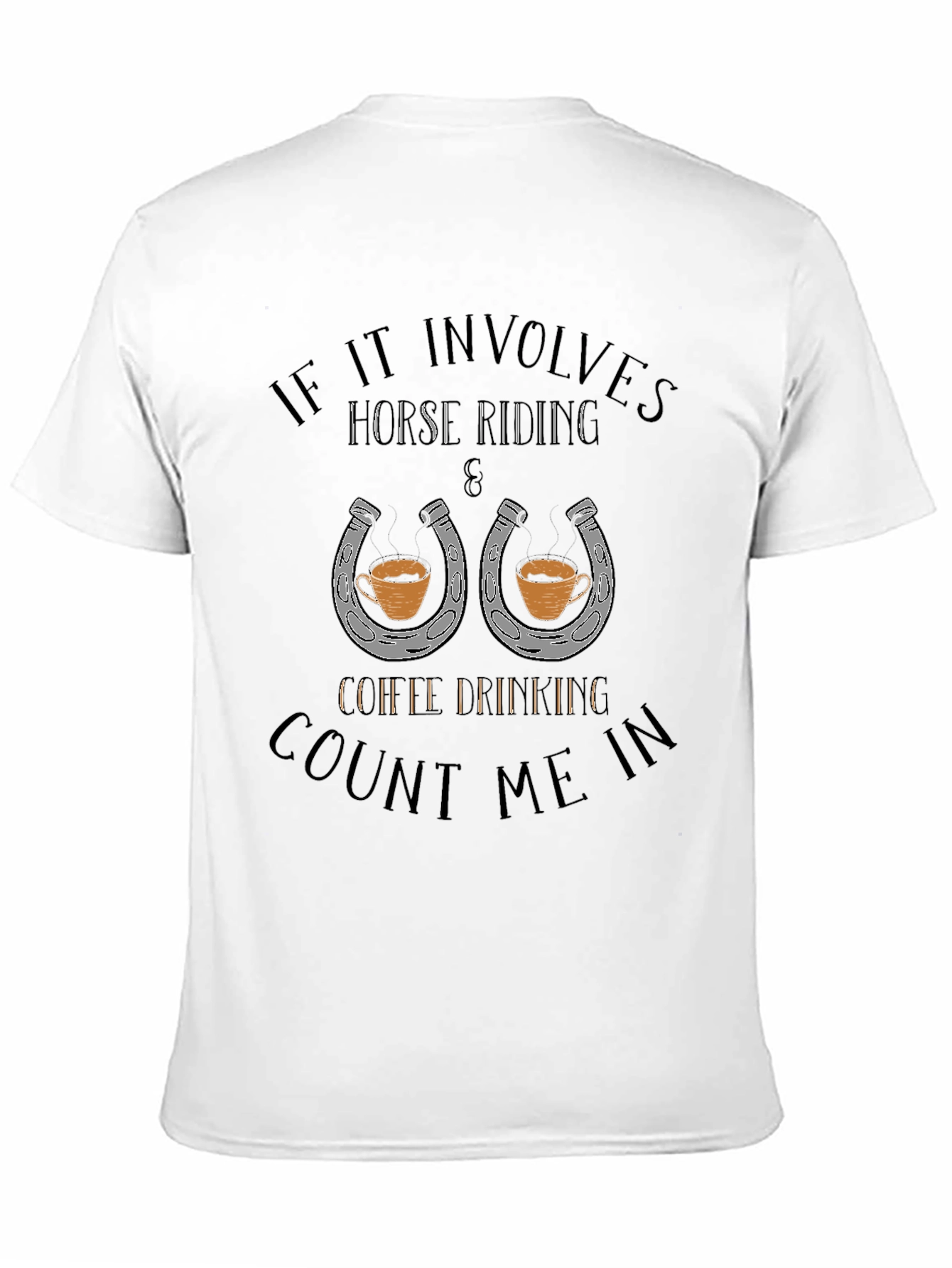 Horse Riding & Coffee T-Shirt