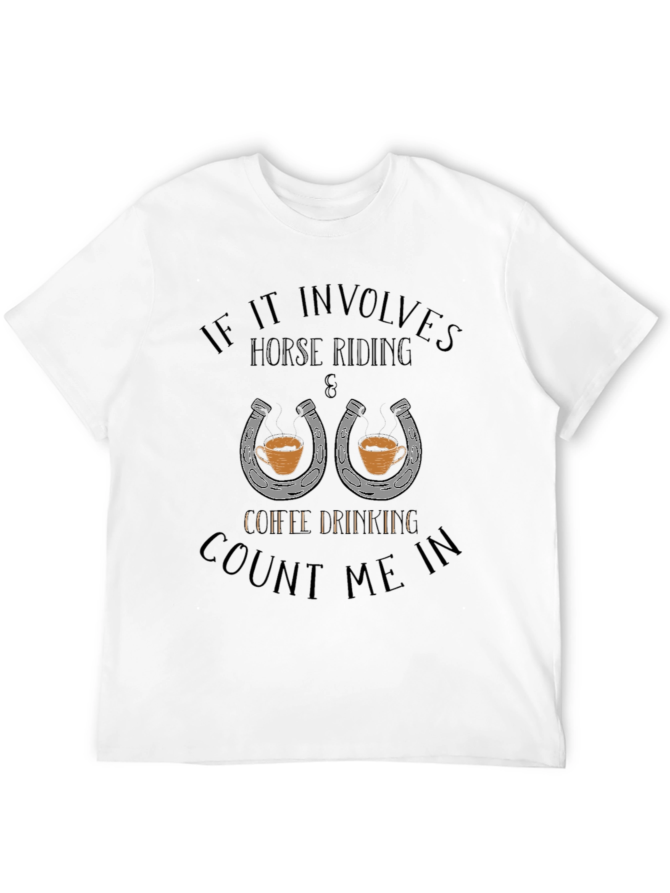 Horse Riding & Coffee T-Shirt