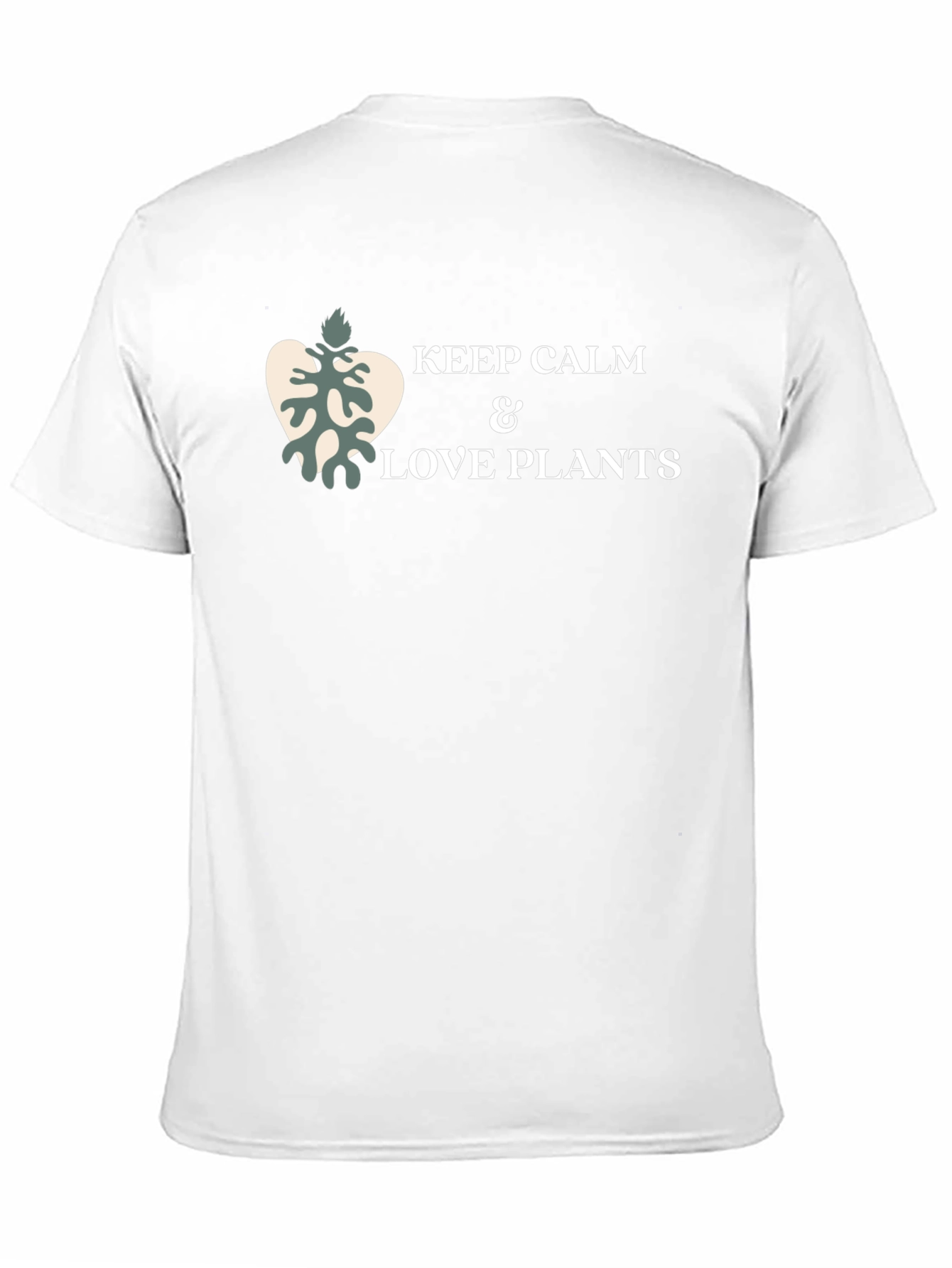Keep Calm & Love Plants Graphic Tee