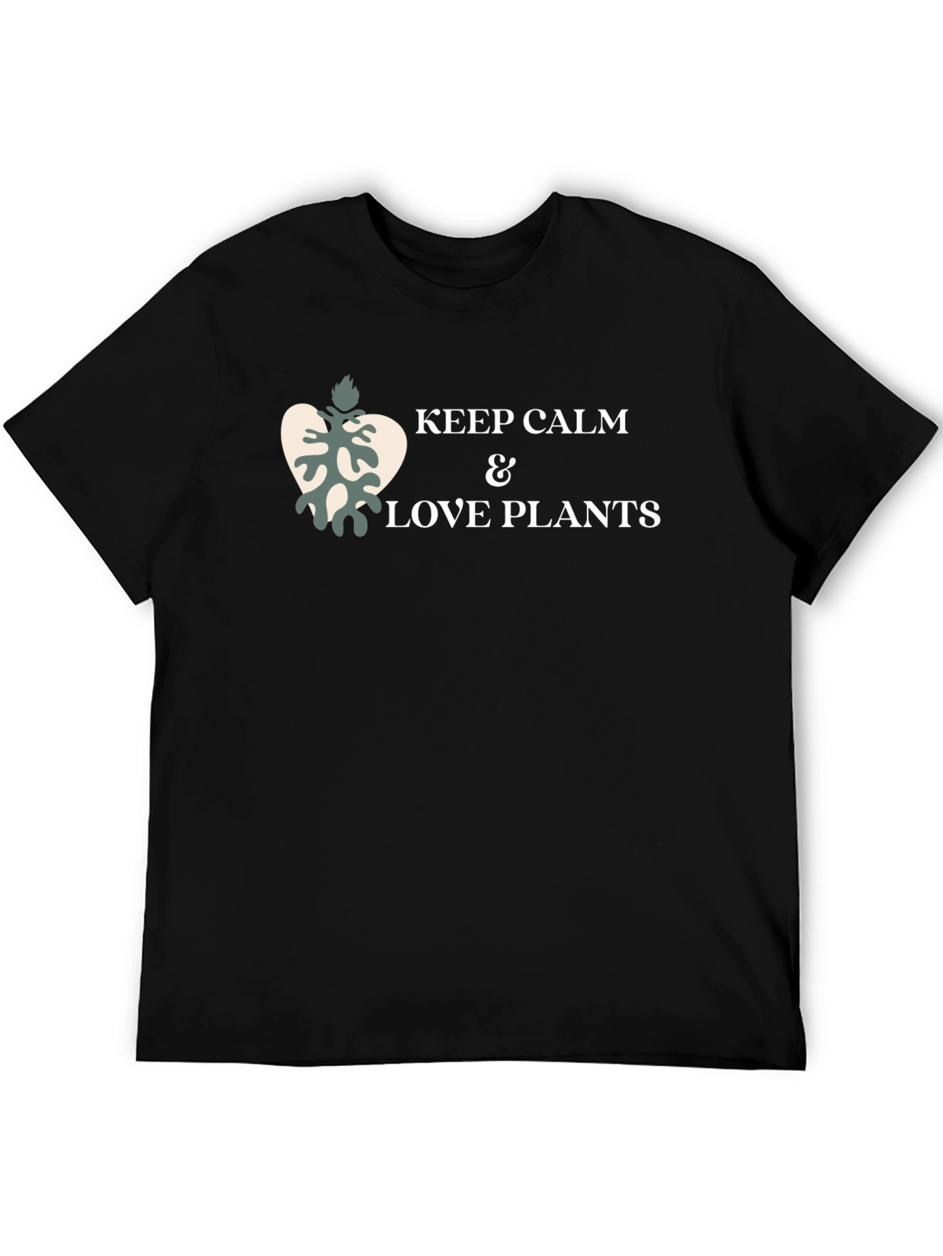 Keep Calm & Love Plants Graphic Tee