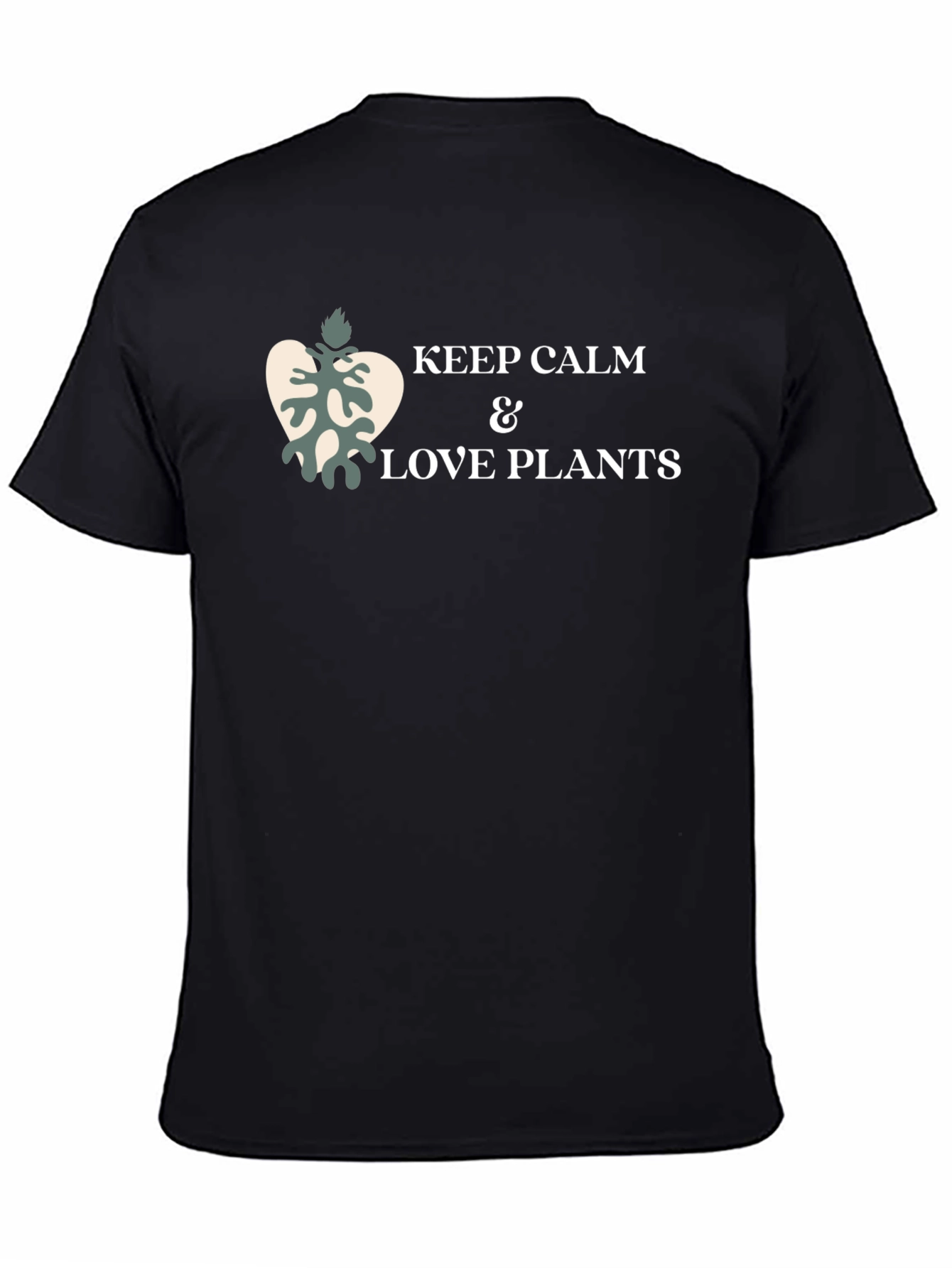 Keep Calm & Love Plants Graphic Tee