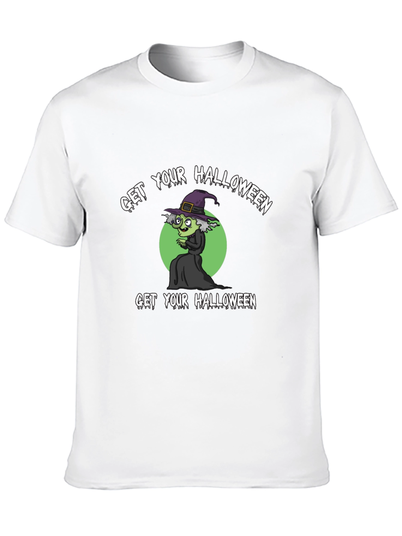 Get Your Halloween On! Witch Graphic Tee