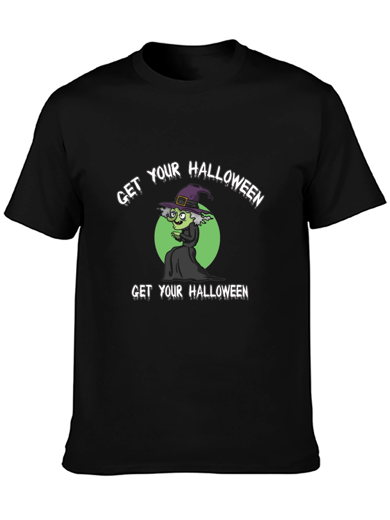Get Your Halloween On! Witch Graphic Tee