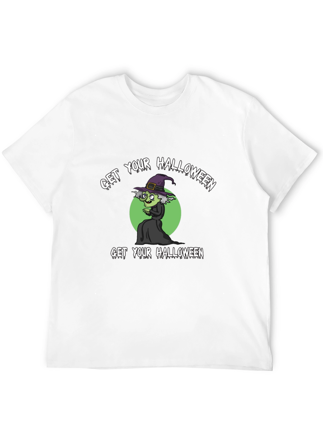 Get Your Halloween On! Witch Graphic Tee