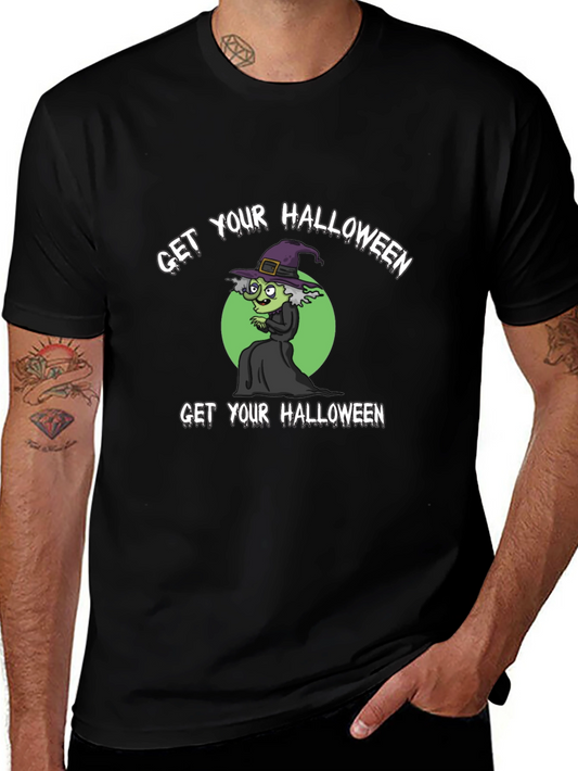 Get Your Halloween On! Witch Graphic Tee