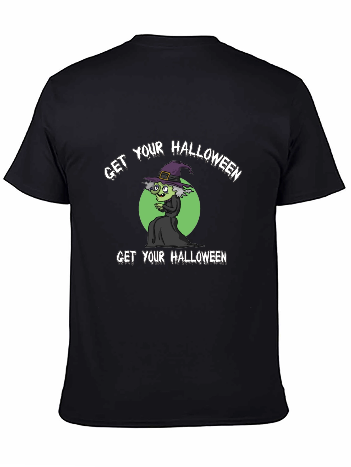 Get Your Halloween On! Witch Graphic Tee