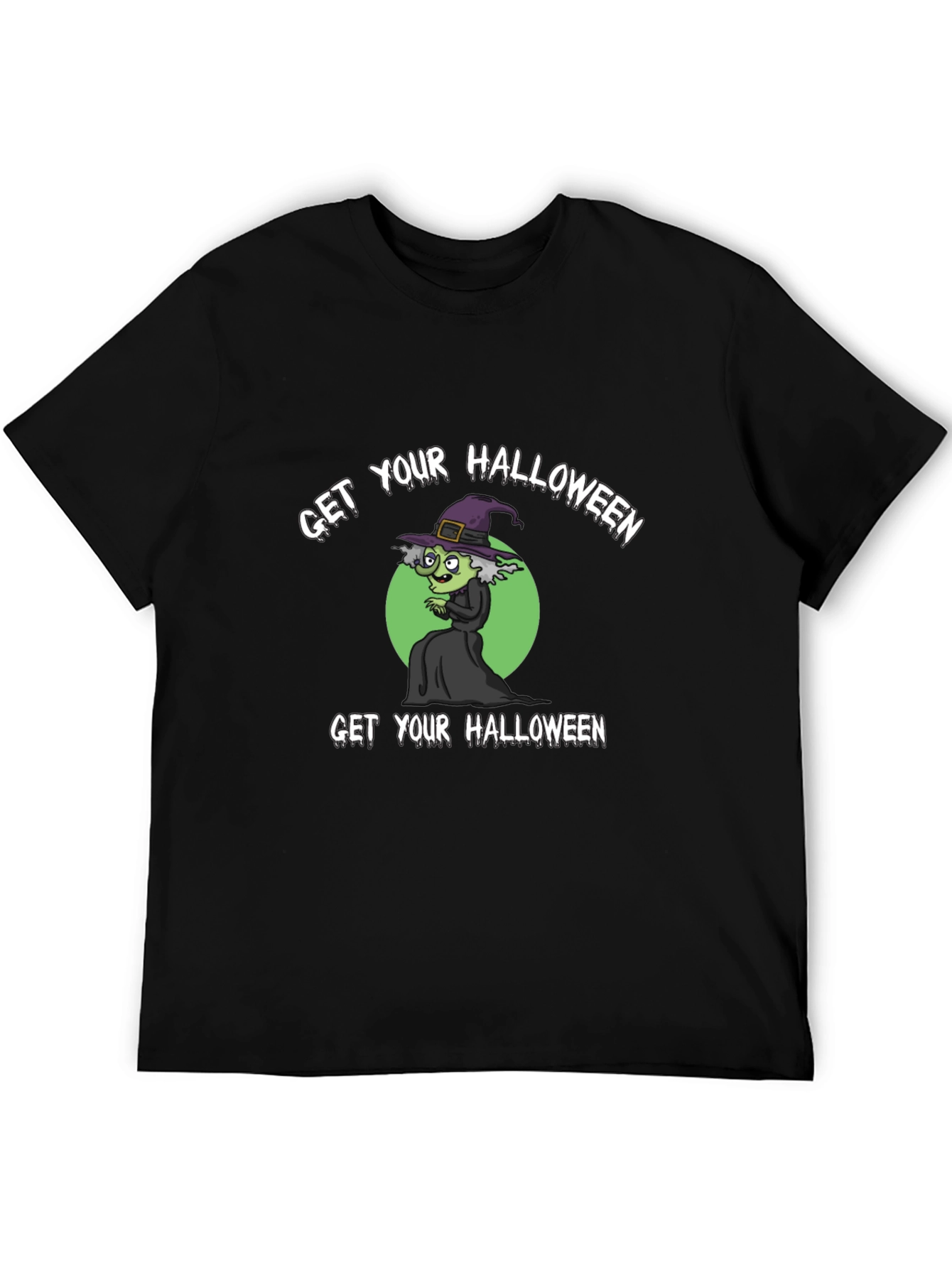 Get Your Halloween On! Witch Graphic Tee