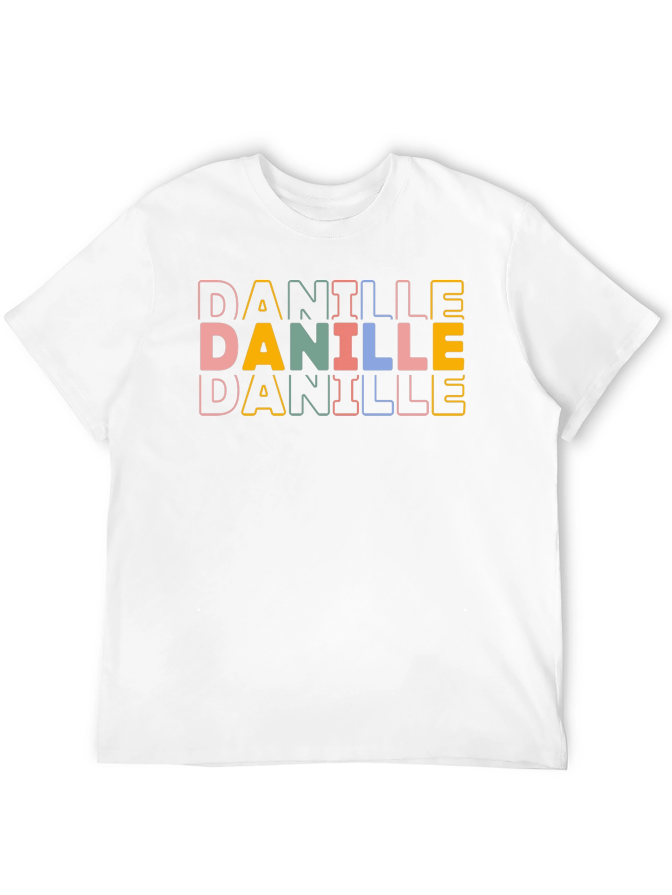 Danille Retro Graphic T-Shirt - Unisex Cotton Tee