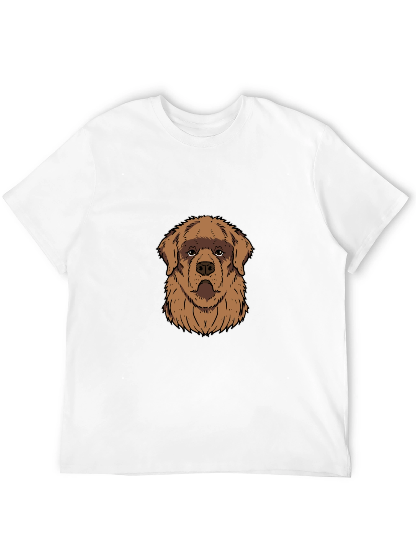 Dog Graphic Black T-Shirt - Casual Style
