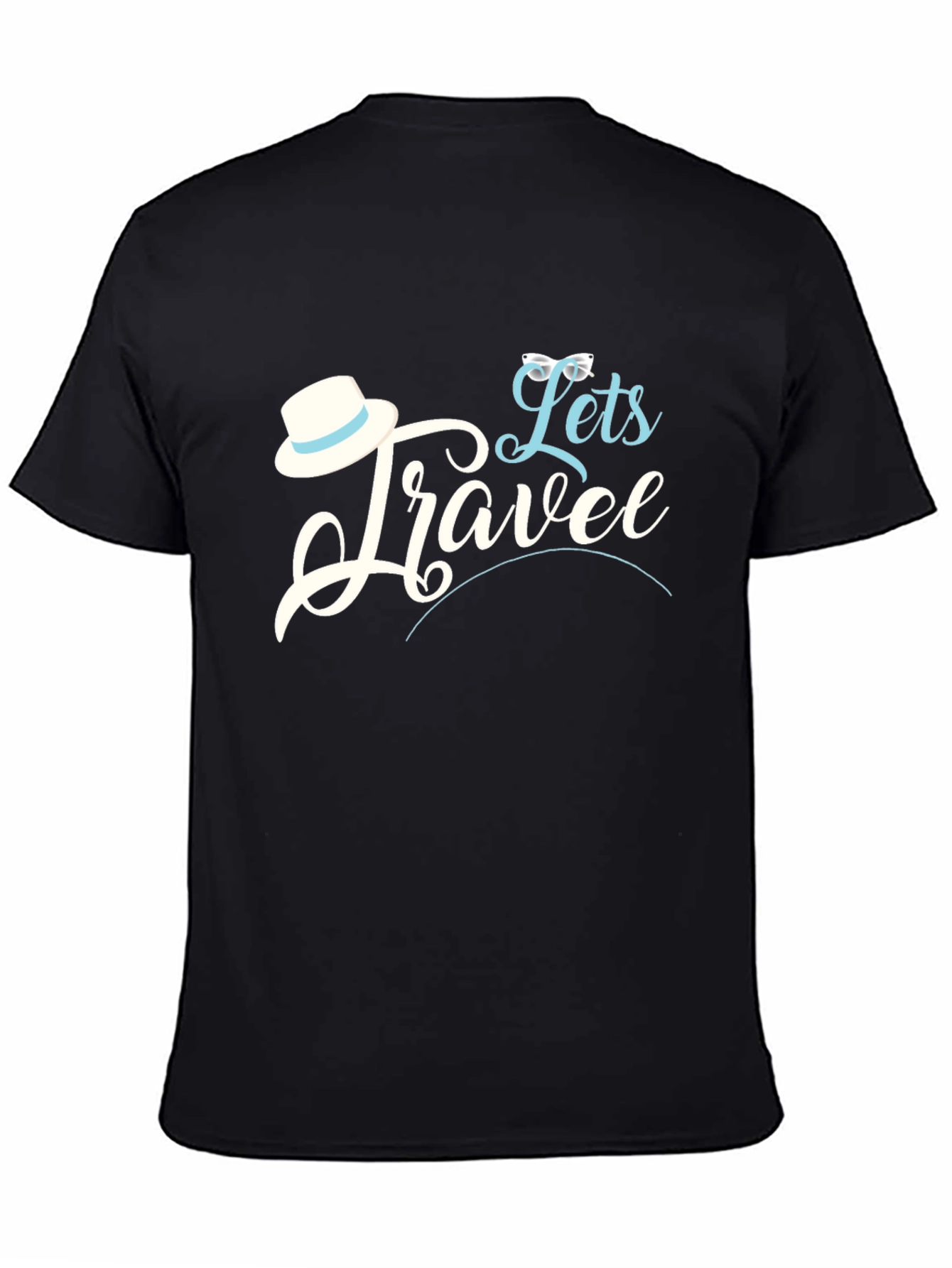 Lets Travel Graphic T-Shirt