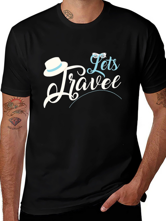 Lets Travel Graphic T-Shirt