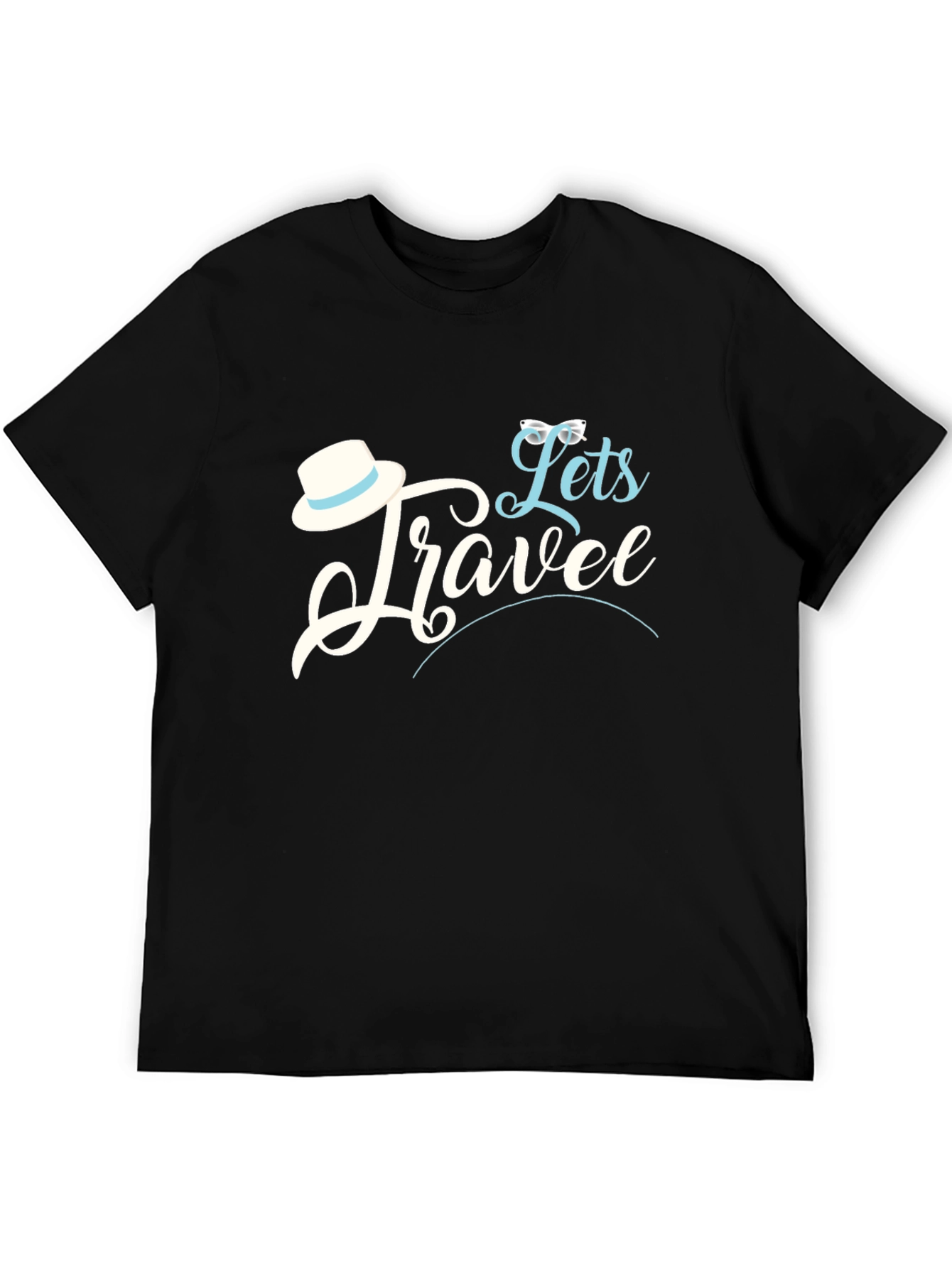 Lets Travel Graphic T-Shirt
