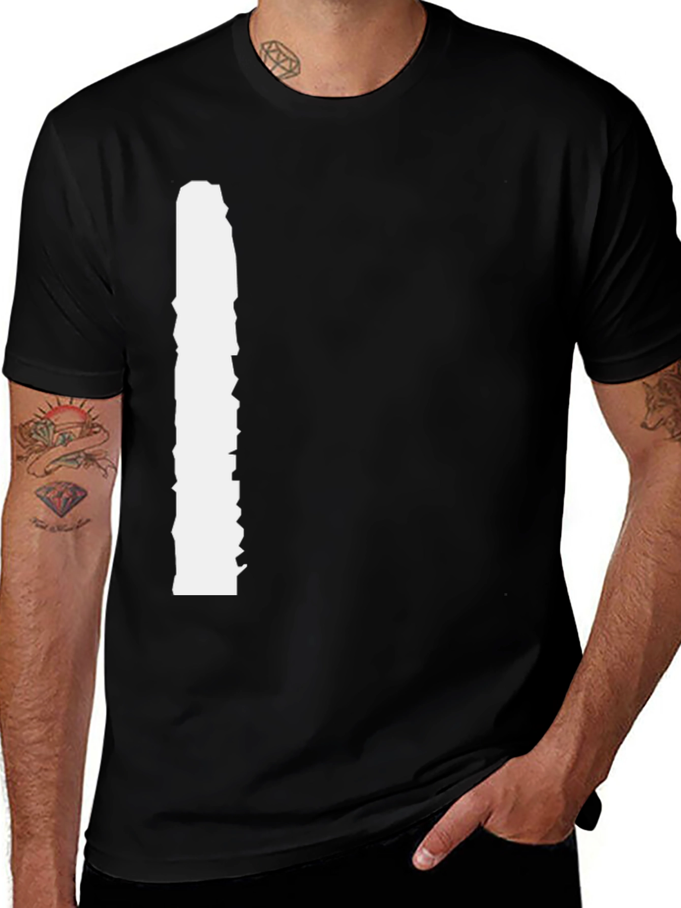 Cool Graphic Black Tee