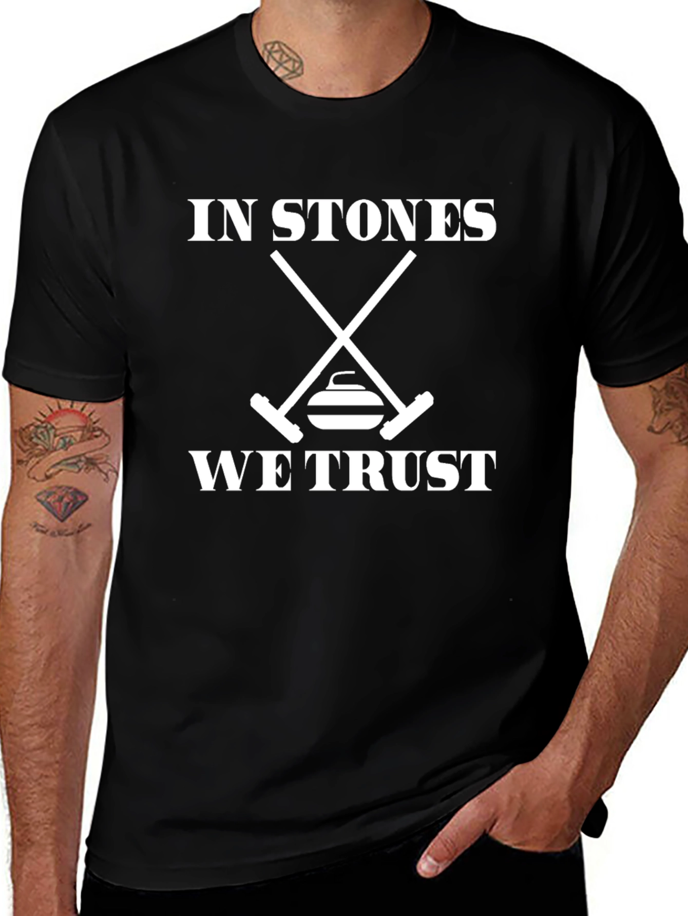 In Stones We Trust Curling T-Shirt