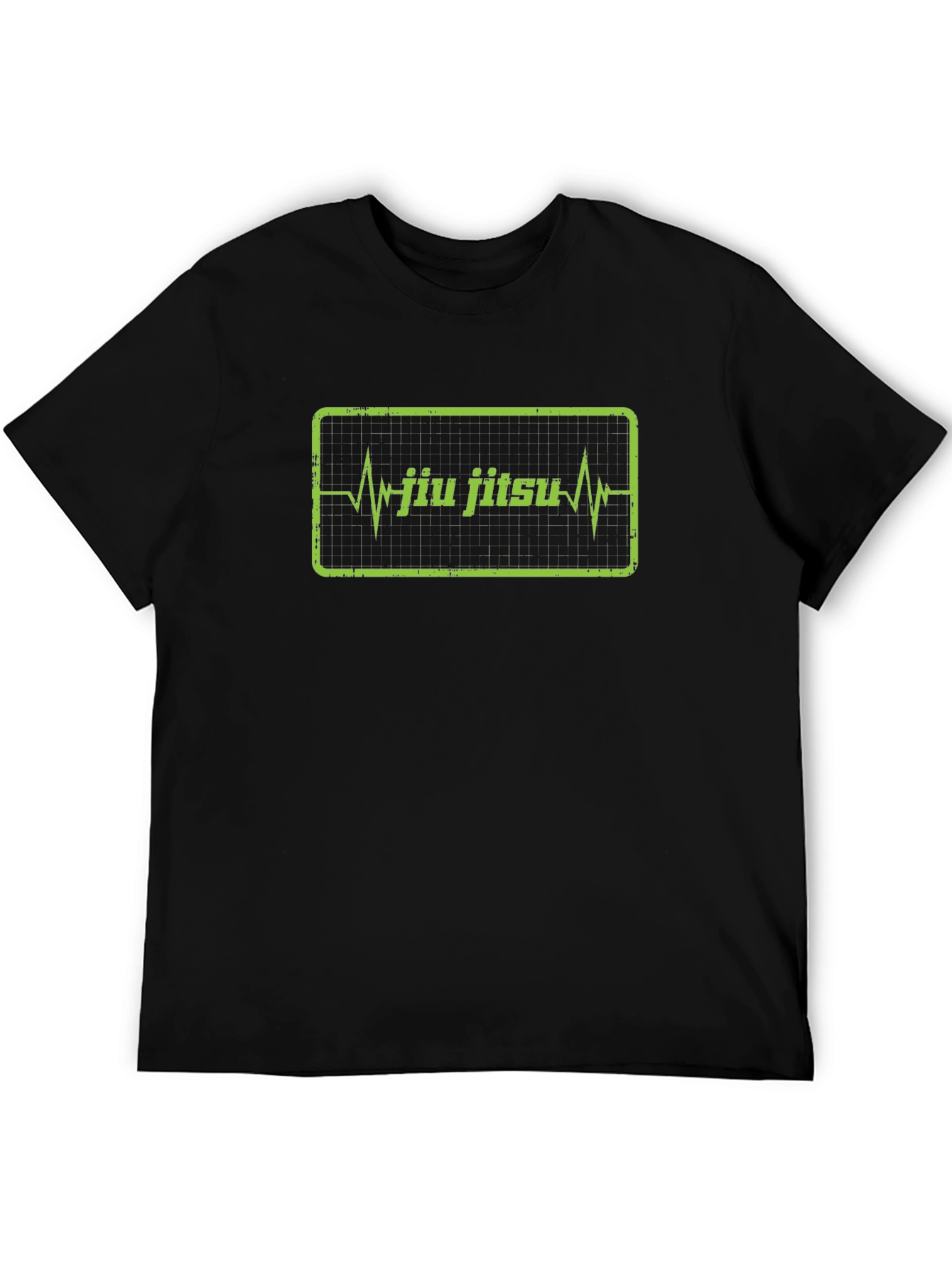 Jiu Jitsu Heartbeat Graphic T-Shirt