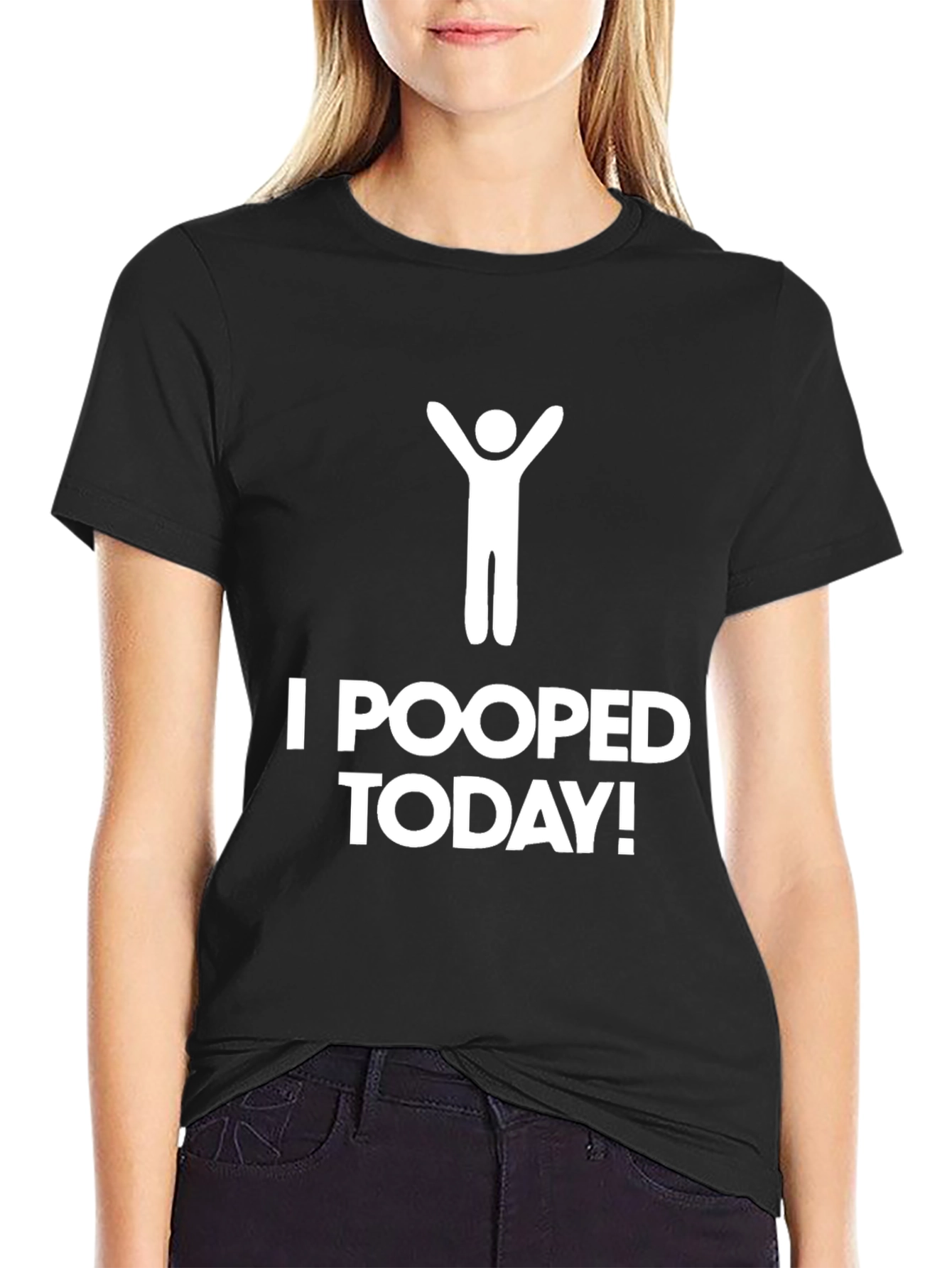 I Pooped Today T-Shirt - Funny Graphic Tee