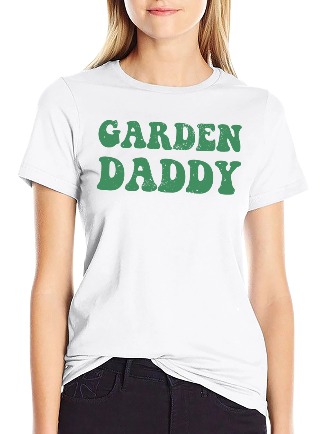 Garden Daddy Graphic T-Shirt - Black Casual Tee