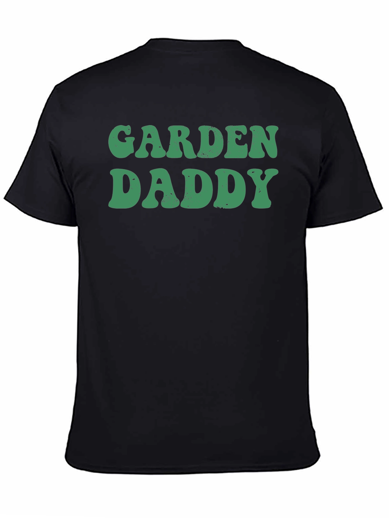 Garden Daddy Graphic T-Shirt - Black Casual Tee