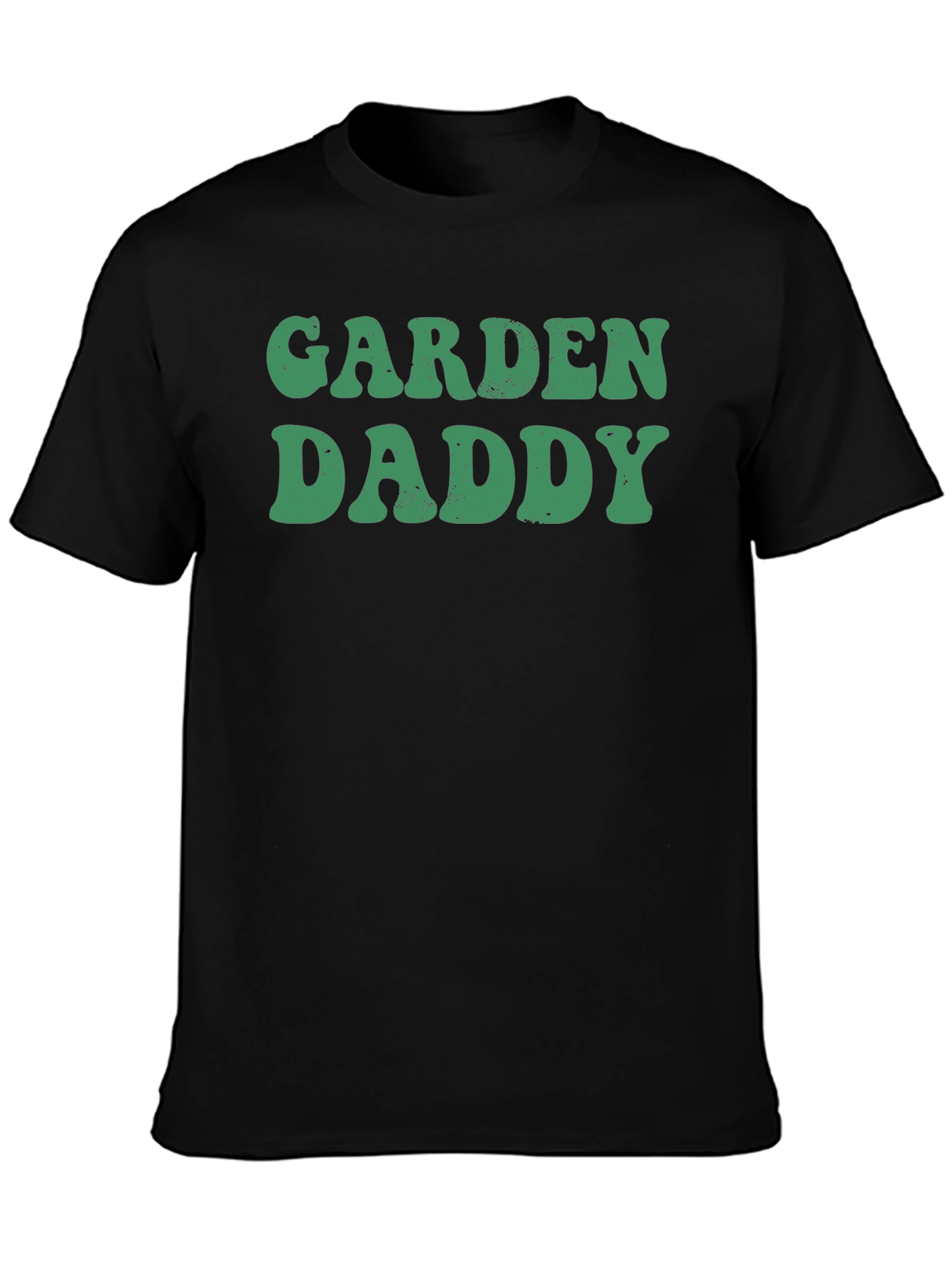 Garden Daddy Graphic T-Shirt - Black Casual Tee