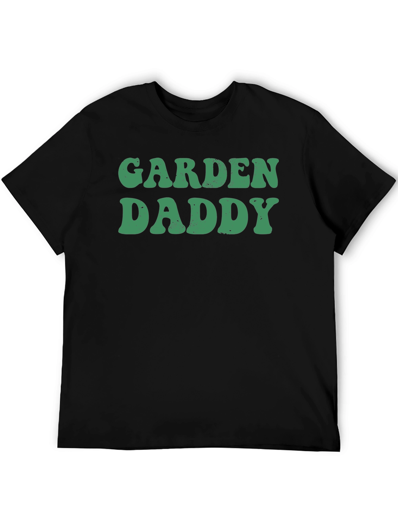 Garden Daddy Graphic T-Shirt - Black Casual Tee