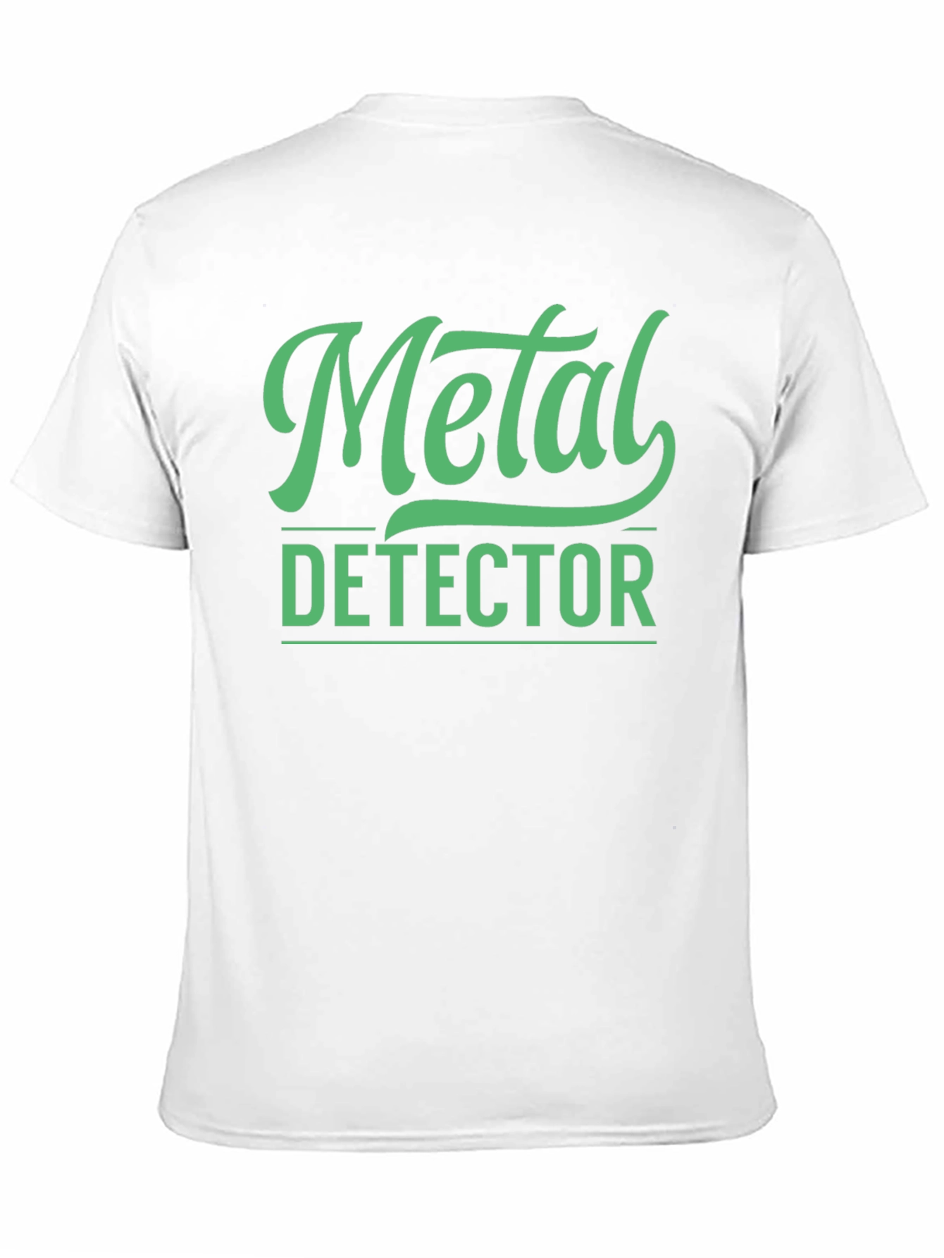Metal Detector Graphic Tee - Black