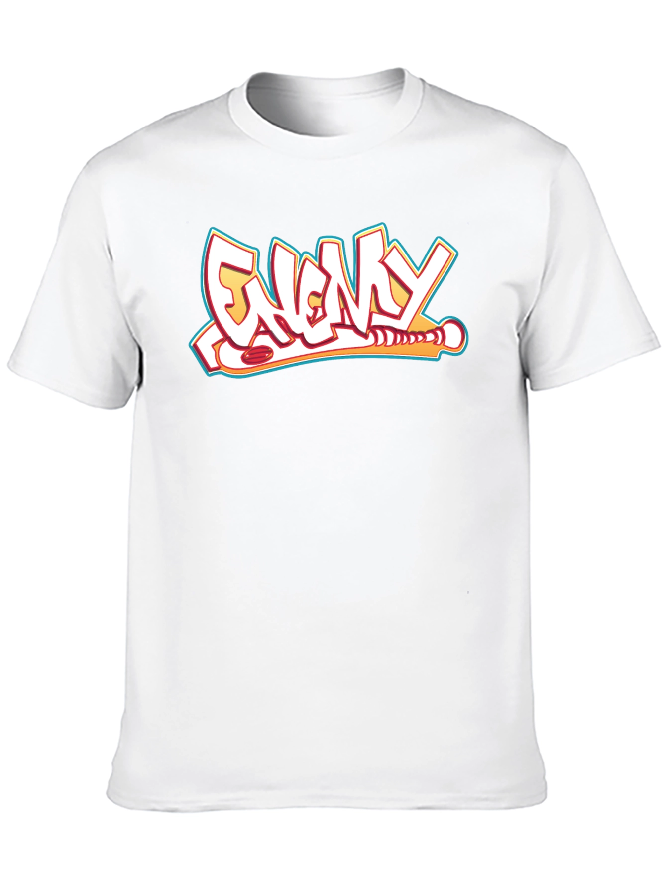 Enemy Graffiti Style T-Shirt
