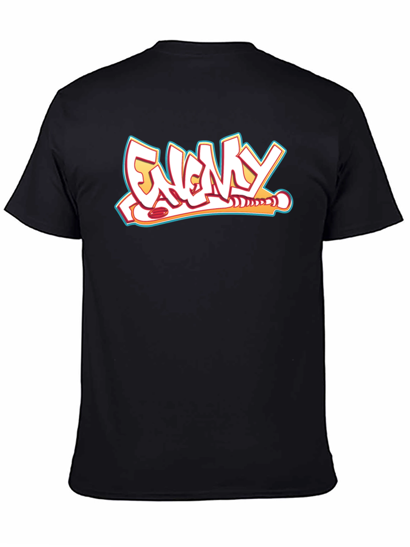 Enemy Graffiti Style T-Shirt