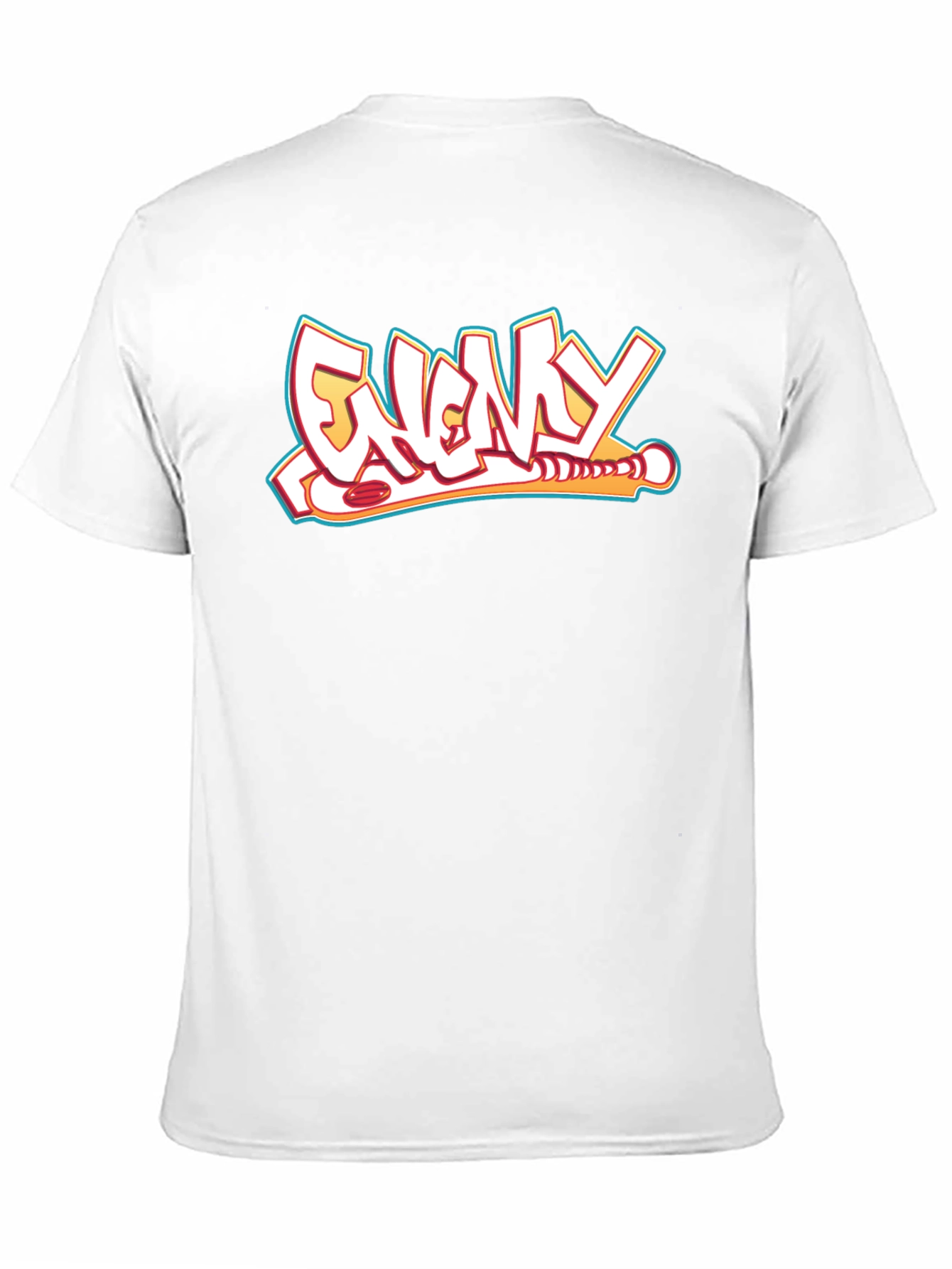 Enemy Graffiti Style T-Shirt