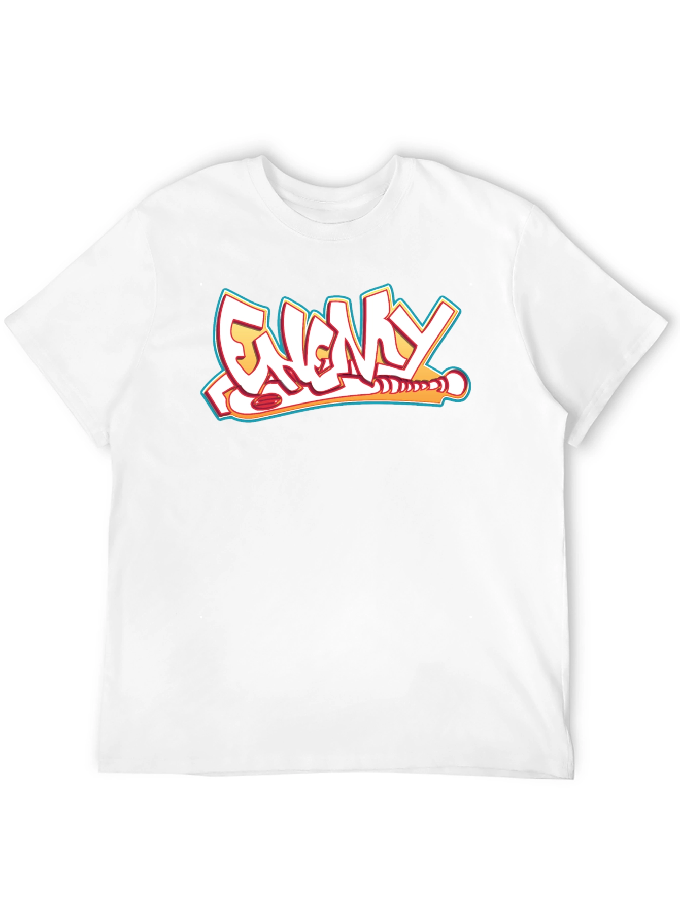 Enemy Graffiti Style T-Shirt