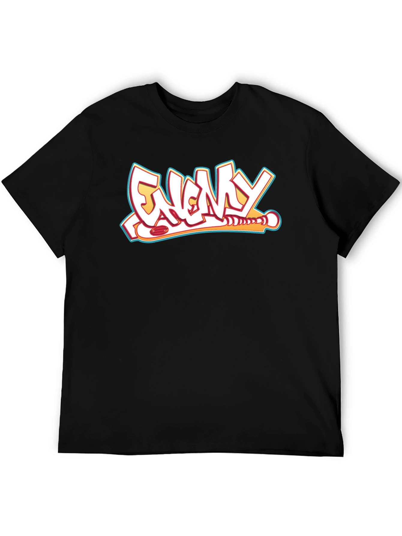 Enemy Graffiti Style T-Shirt