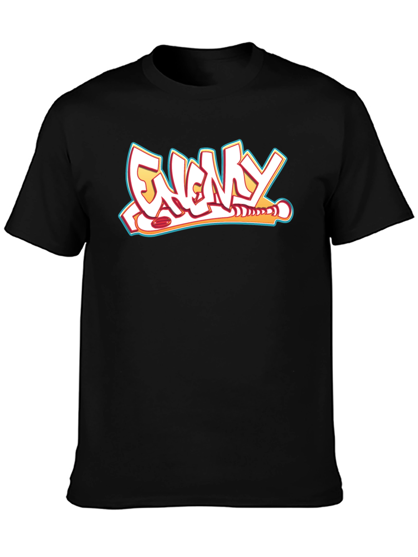 Enemy Graffiti Style T-Shirt