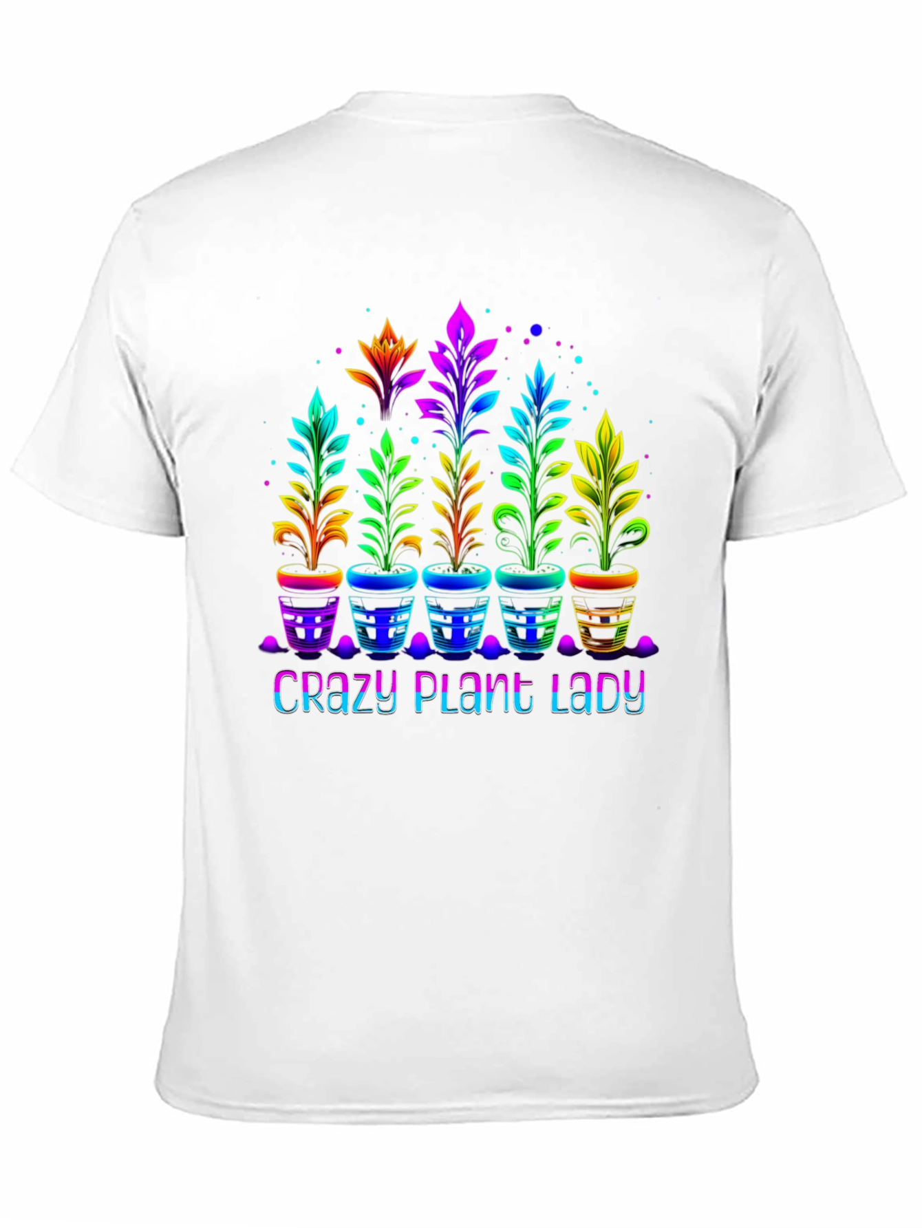 Crazy Plant Lady T-Shirt Floral Graphic Tee