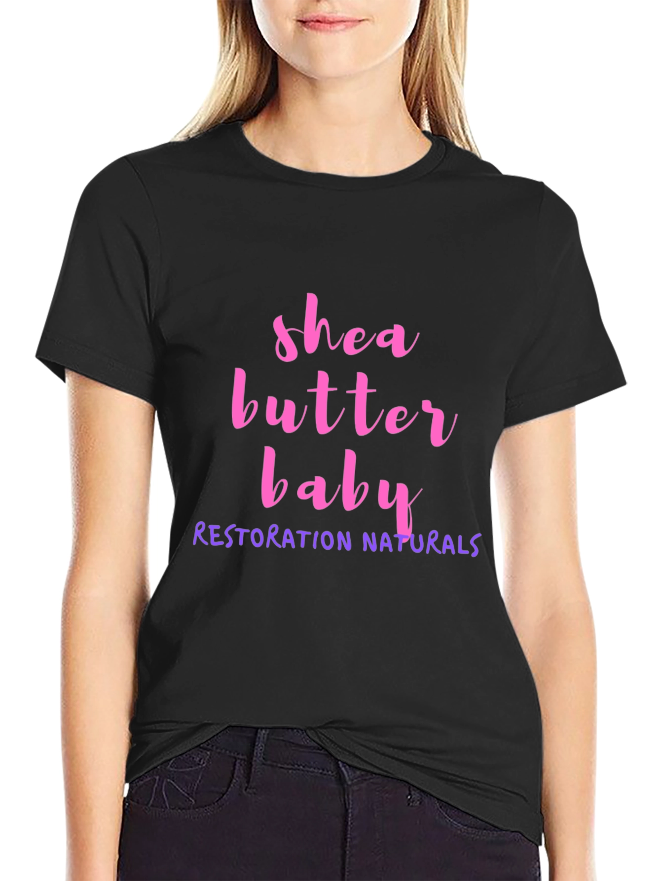 Shea Butter Baby Tee - Restoration Naturals T-Shirt