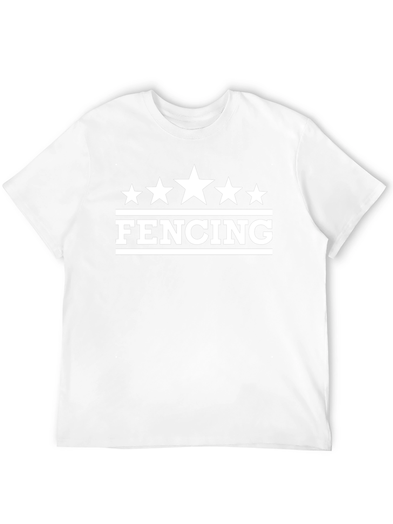 Fencing Star Graphic T-Shirt