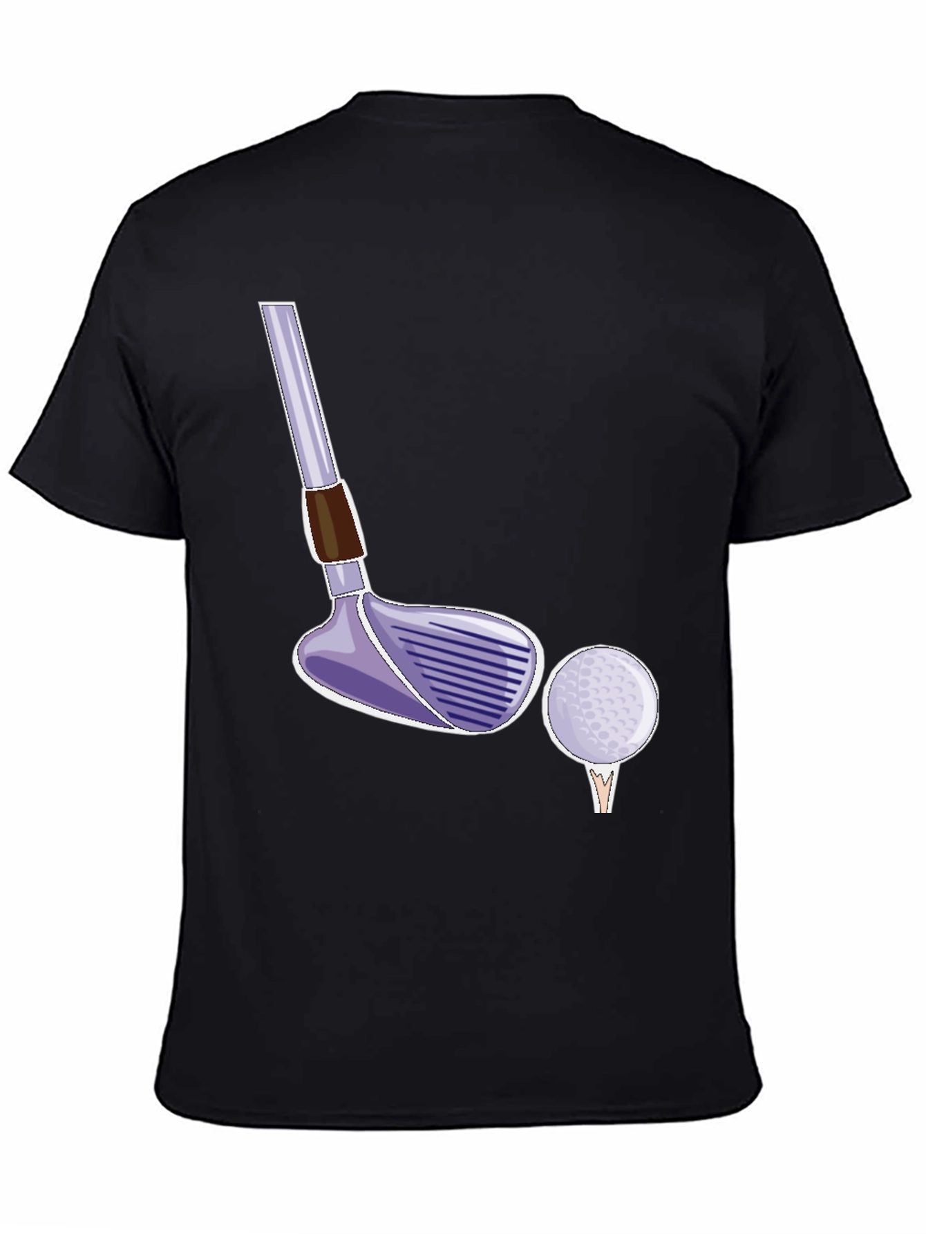 Golf Club & Ball Graphic Tee