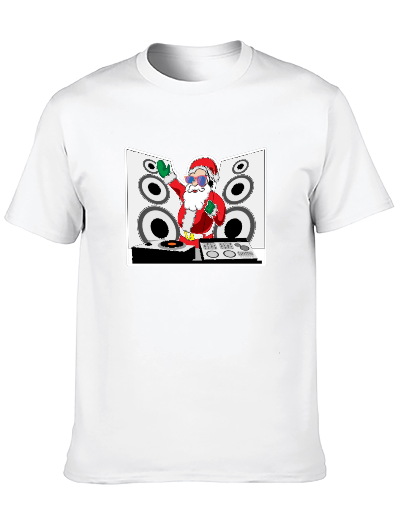 DJ Santa T-Shirt - Christmas Holiday Apparel