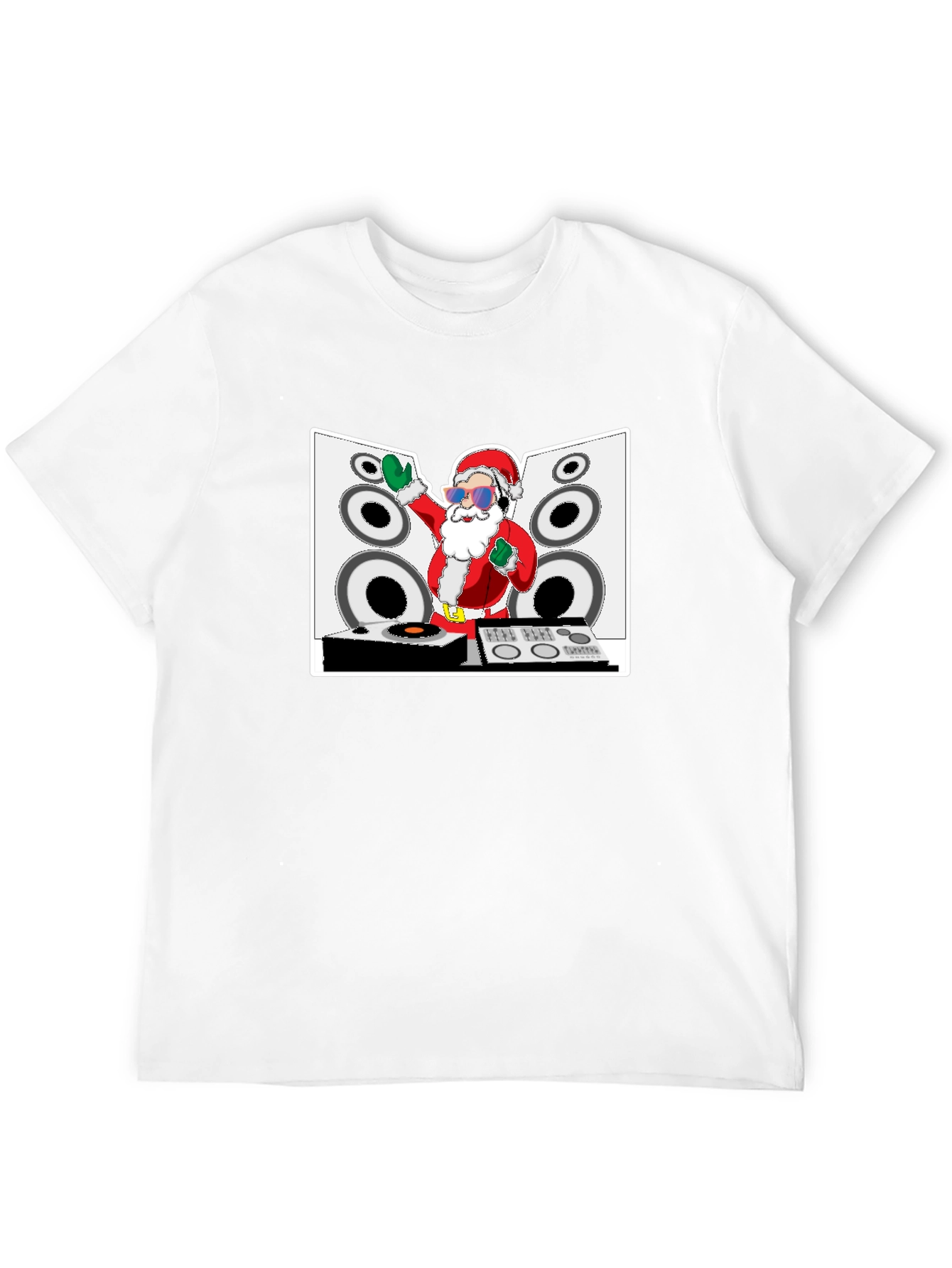 DJ Santa T-Shirt - Christmas Holiday Apparel