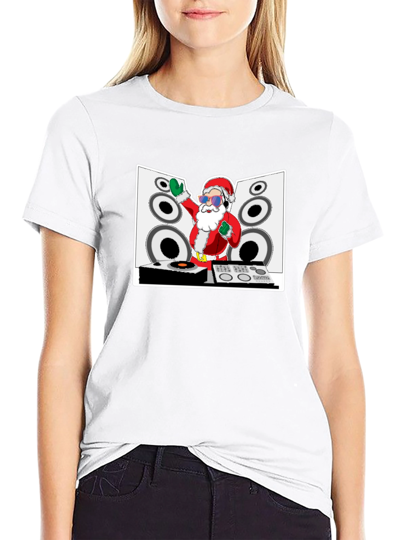 DJ Santa T-Shirt - Christmas Holiday Apparel