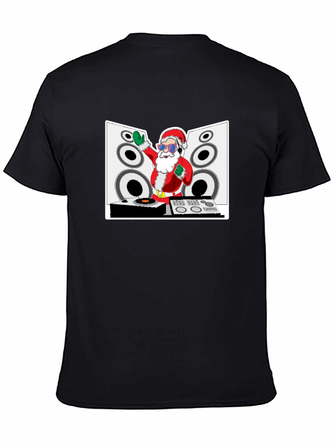 DJ Santa T-Shirt - Christmas Holiday Apparel