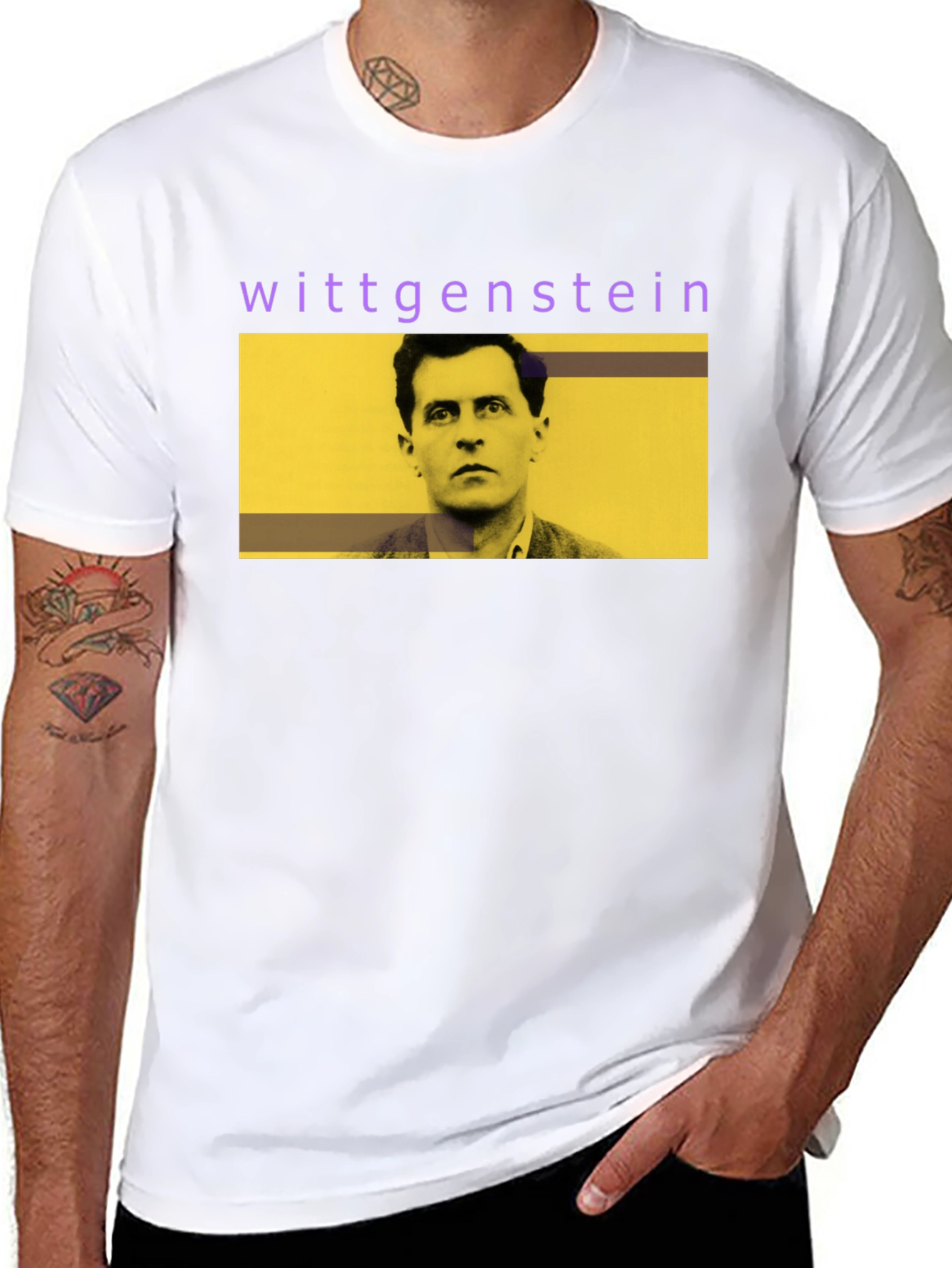 Wittgenstein Graphic T-Shirt - Philosopher Tee