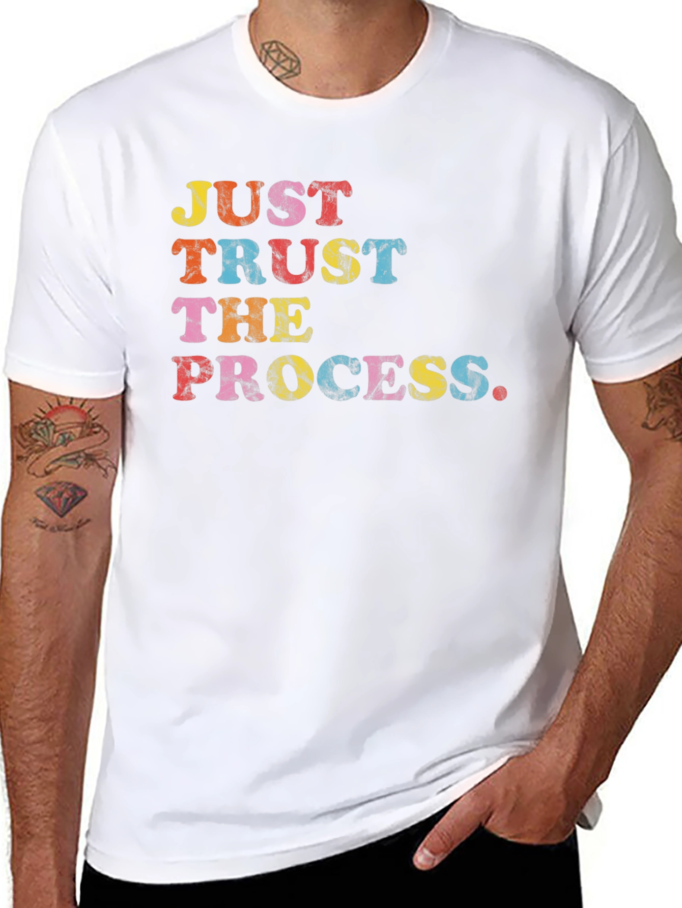 Just Trust The Process Graphic T-Shirt