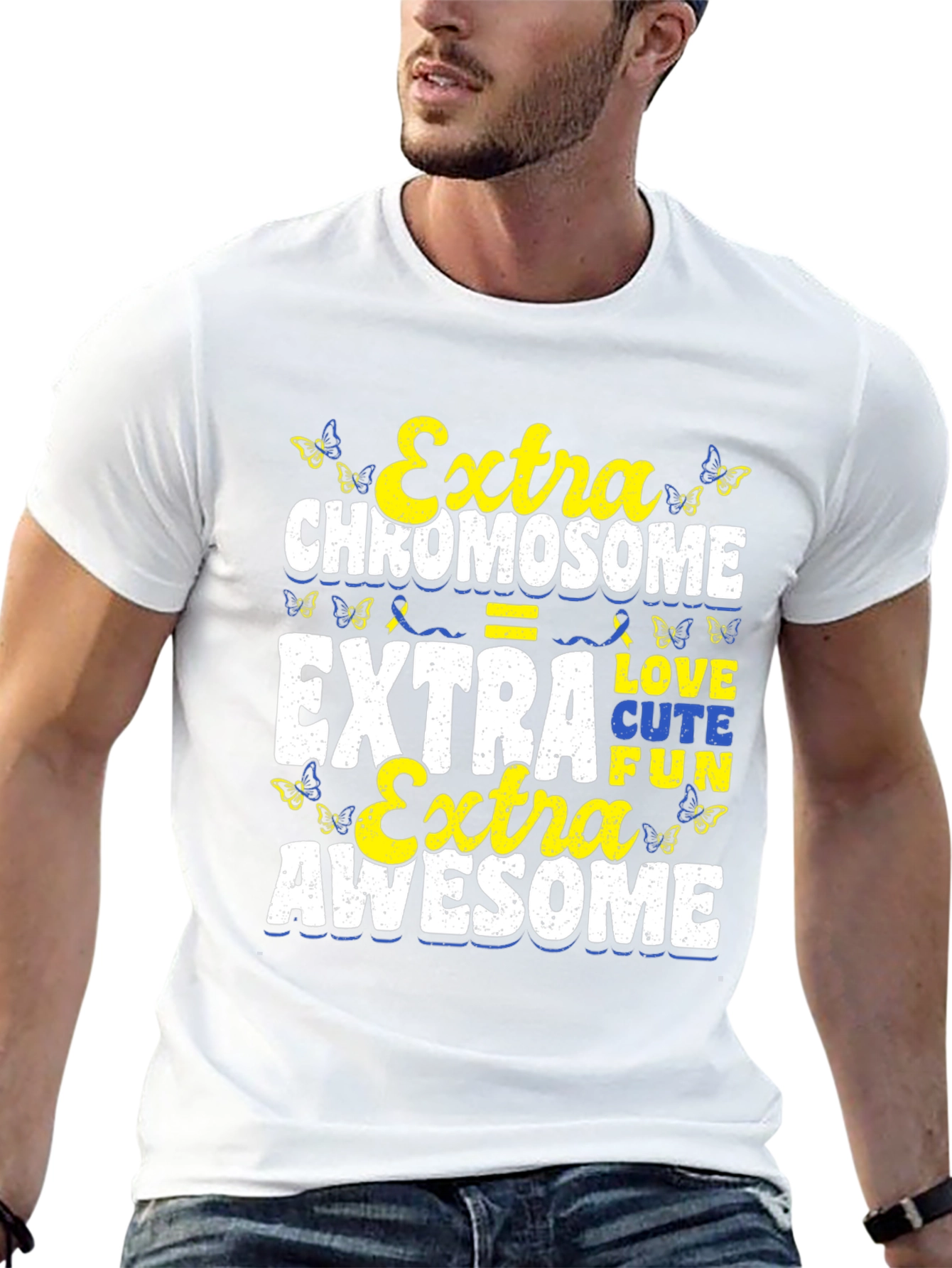 Extra Chromosome Down Syndrome Awareness T-Shirt