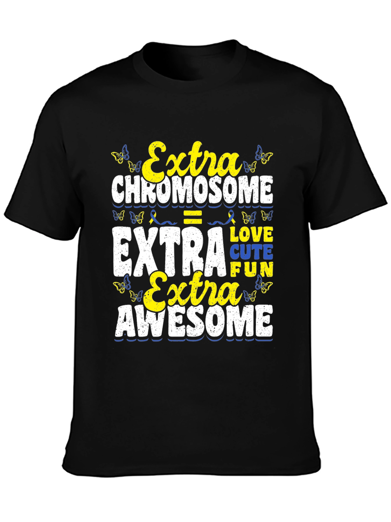 Extra Chromosome Down Syndrome Awareness T-Shirt