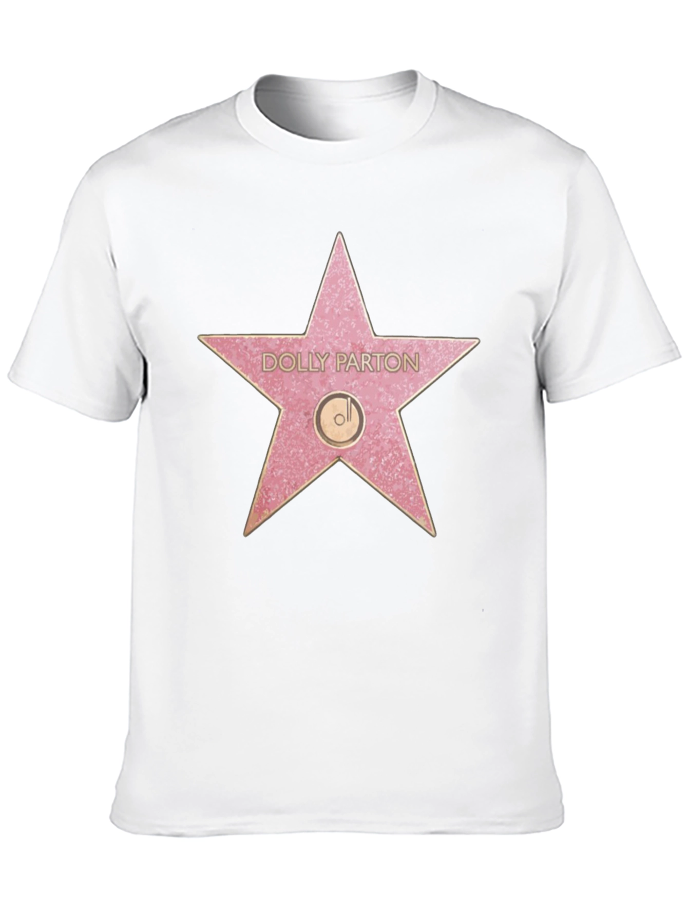 Dolly Parton Star T-Shirt - Black