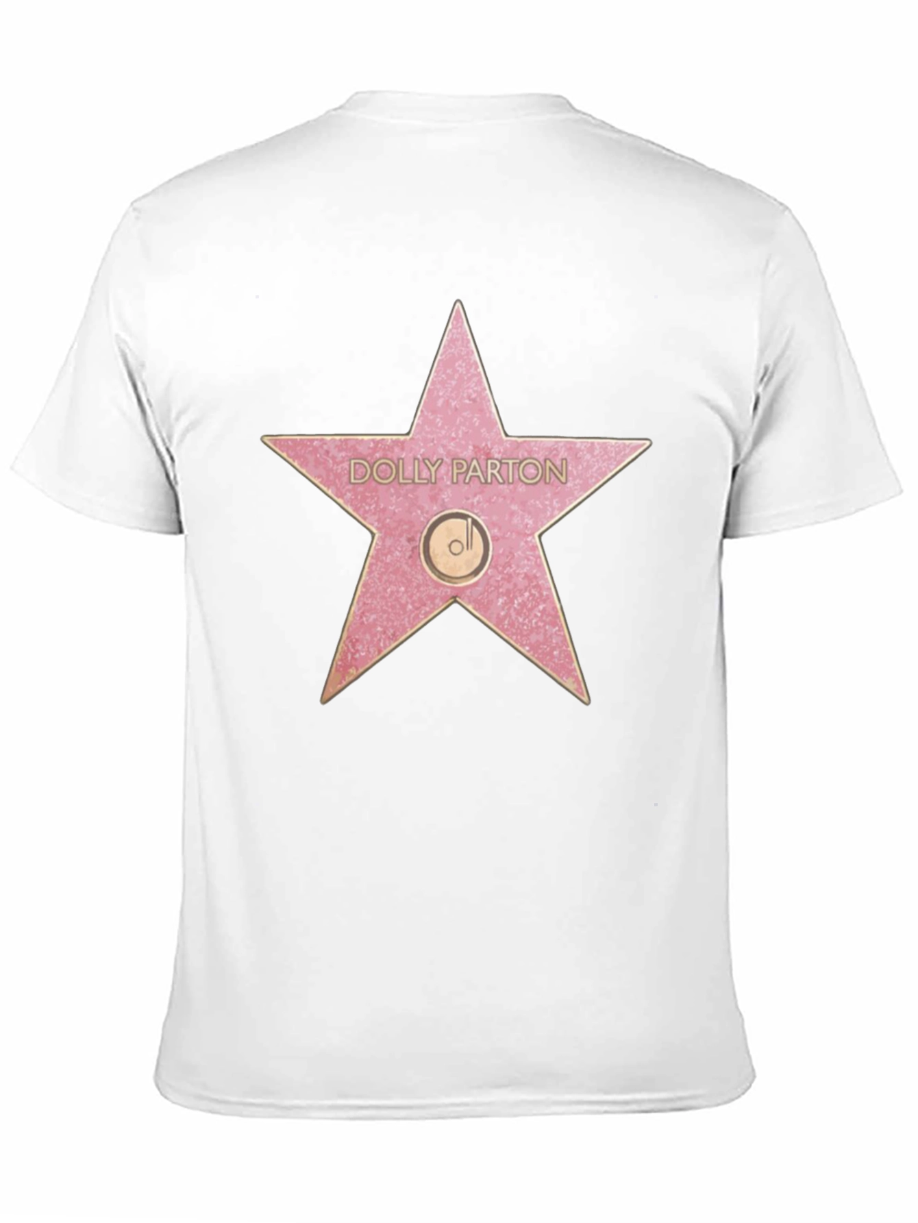 Dolly Parton Star T-Shirt - Black