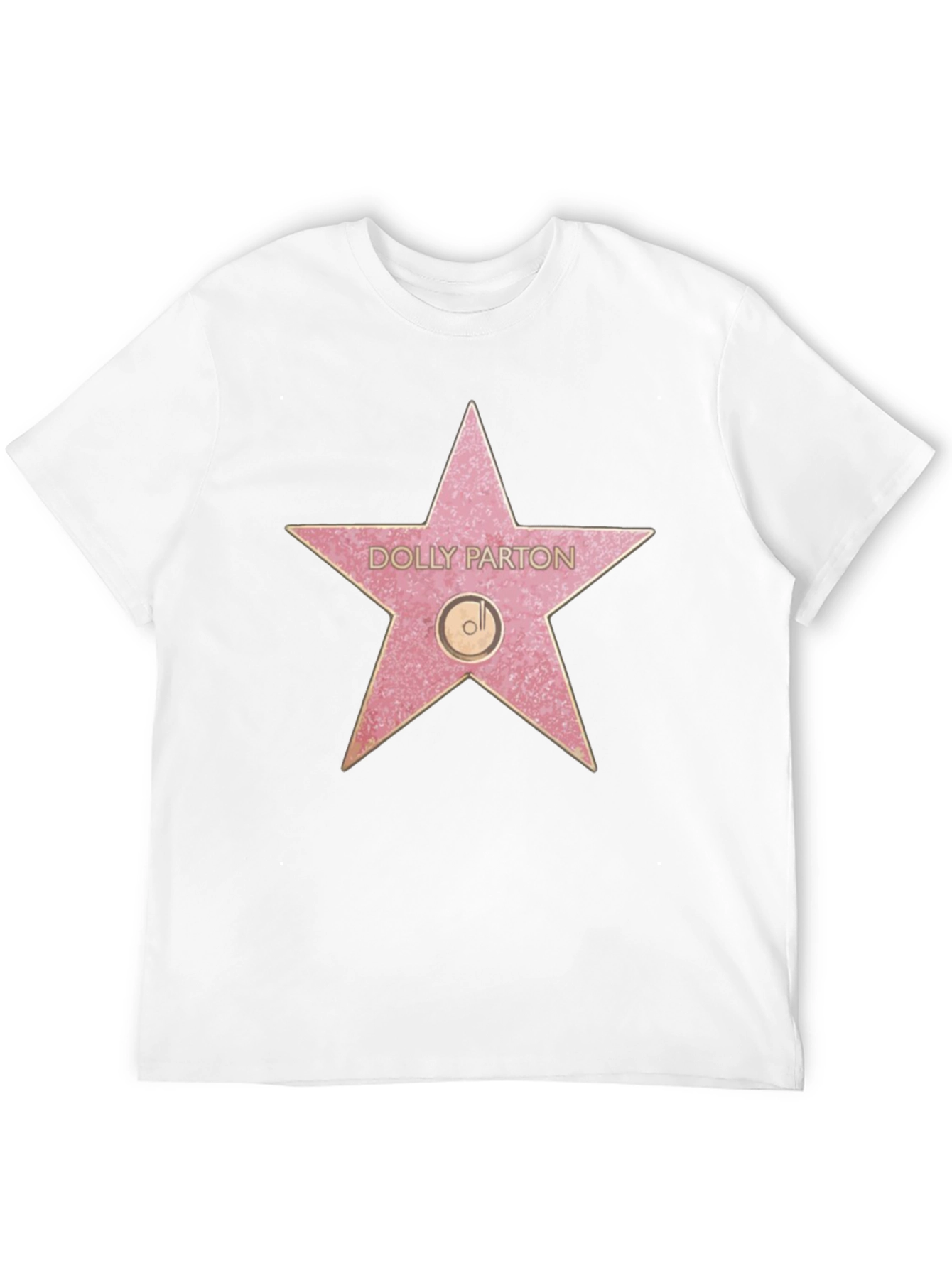 Dolly Parton Star T-Shirt - Black