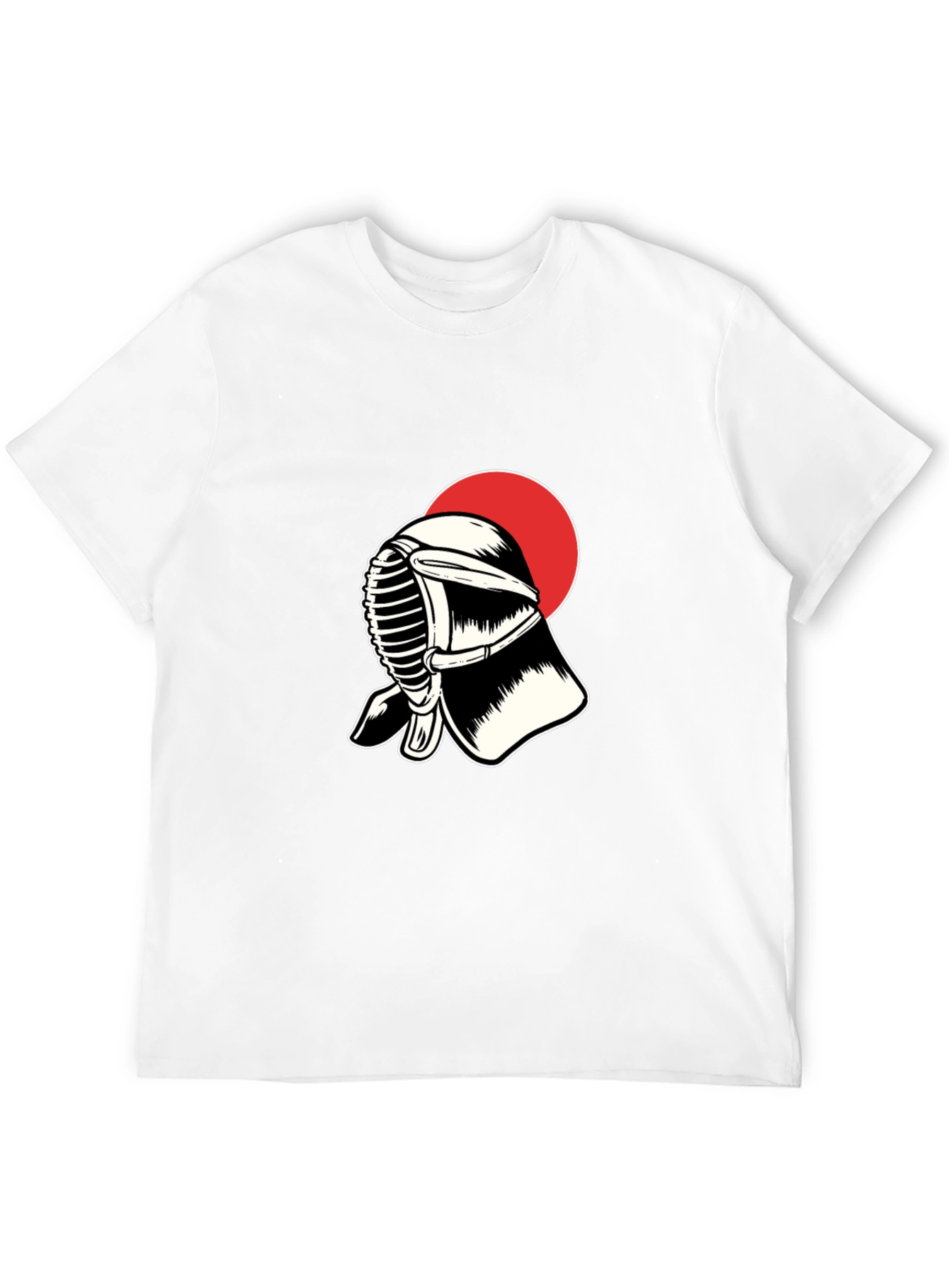 Kendo Mask T-Shirt: Japanese Martial Arts Apparel